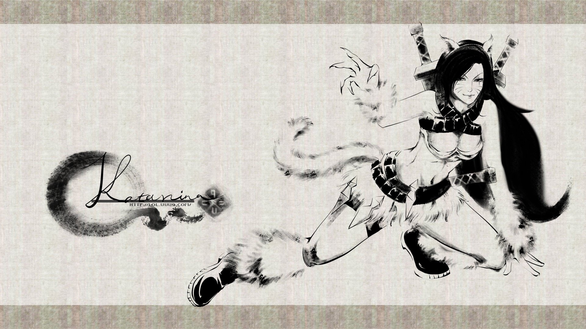 炫酷,设计,简约,中国风,水墨画,一月九日