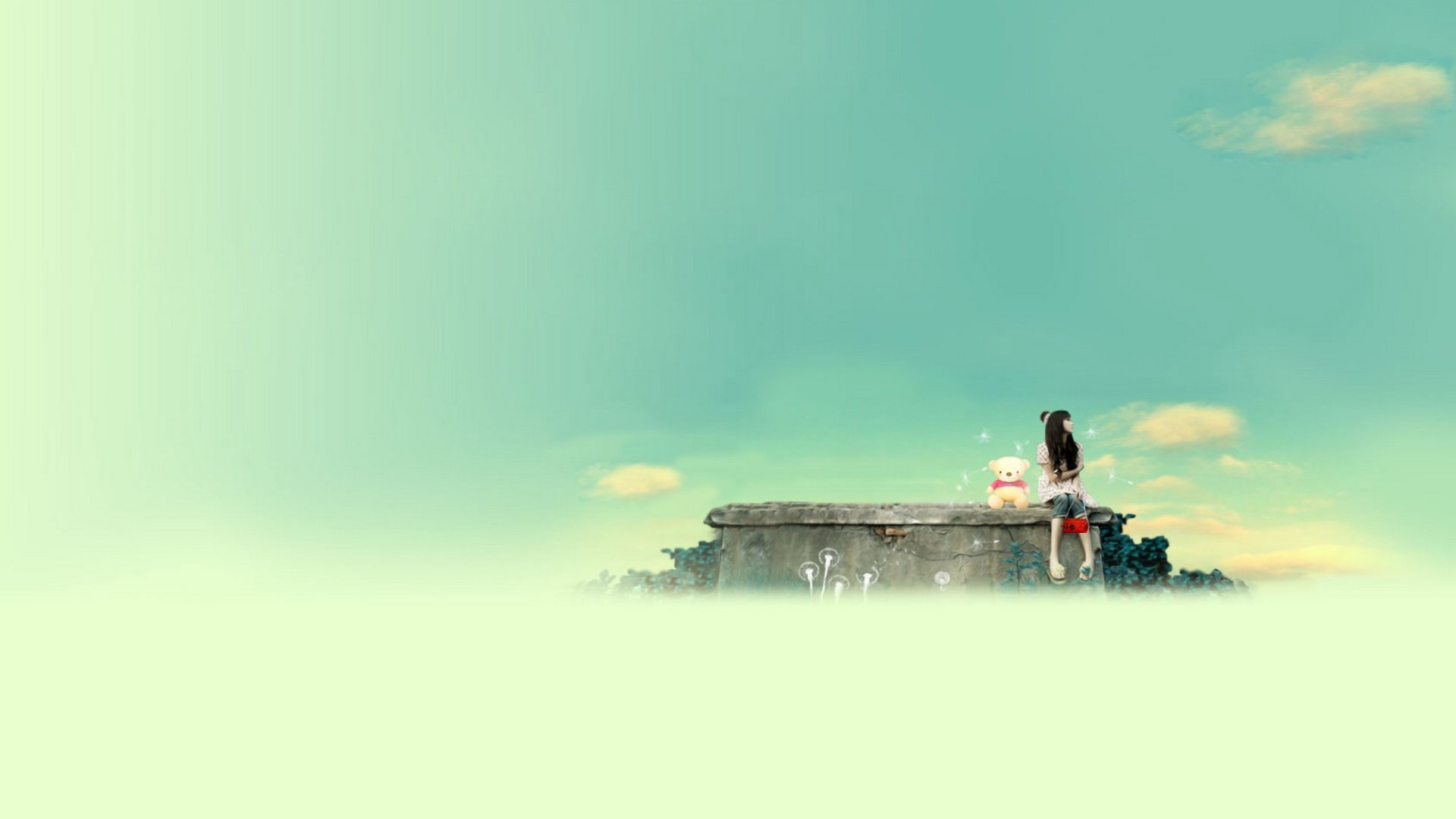 小清新,温馨一刻,1月21日,儿童桌面专用