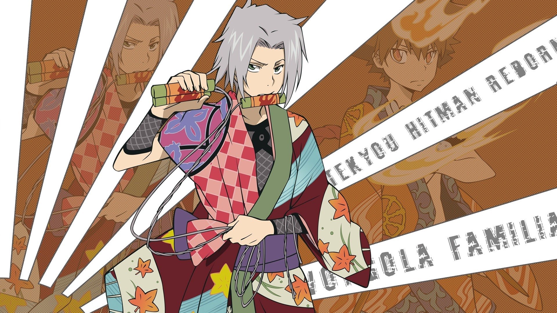 动漫,家庭教师,插画,儿童桌面专用