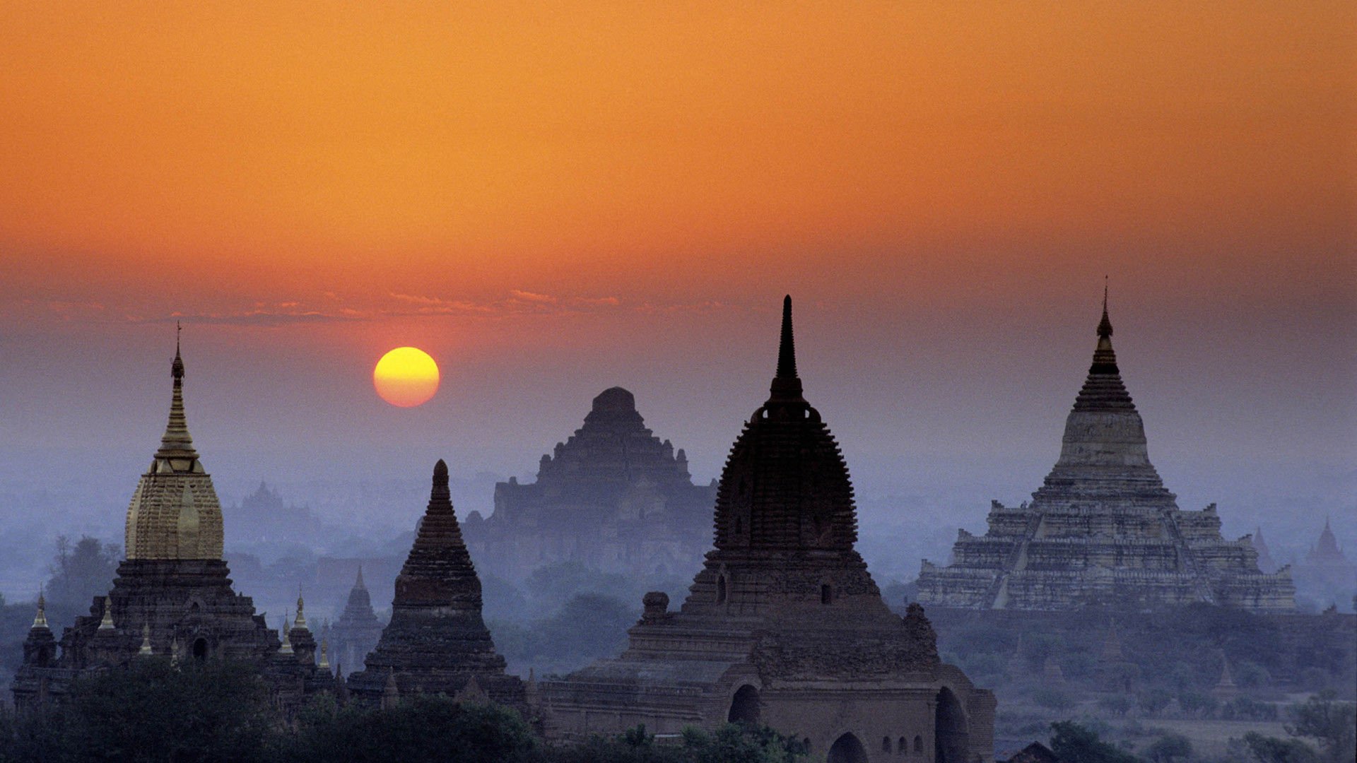 开阔,风景,阳光,大气,旅游,风光,落日余晖,儿童桌面专用