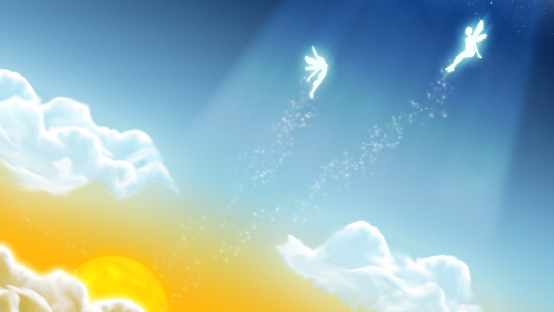 小清新,清新淡雅,天空,1月25日,儿童桌面专用