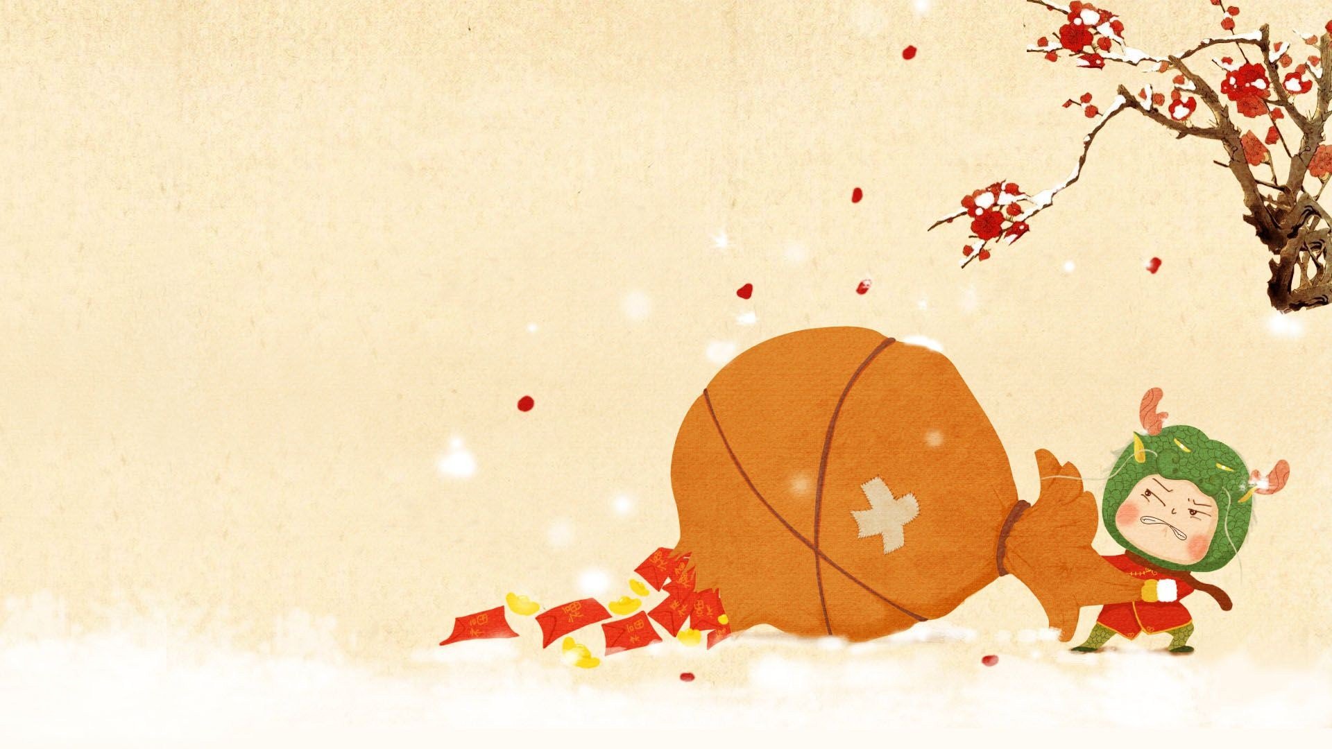 节日美图,元旦节,2013年,新年快乐,喜庆,儿童桌面专用