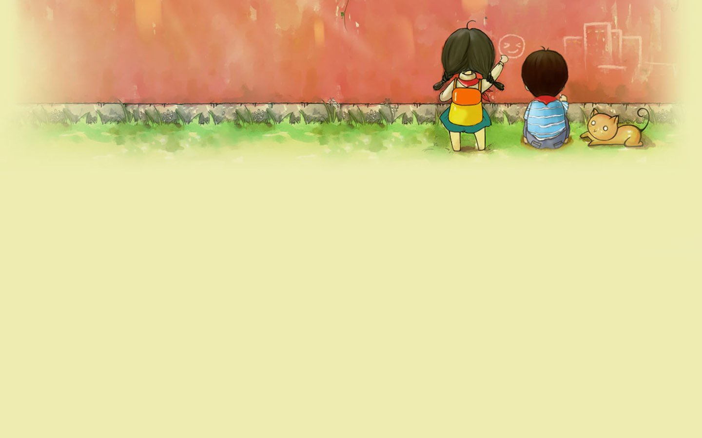 小清新,温馨一刻,一月十四日,儿童桌面专用