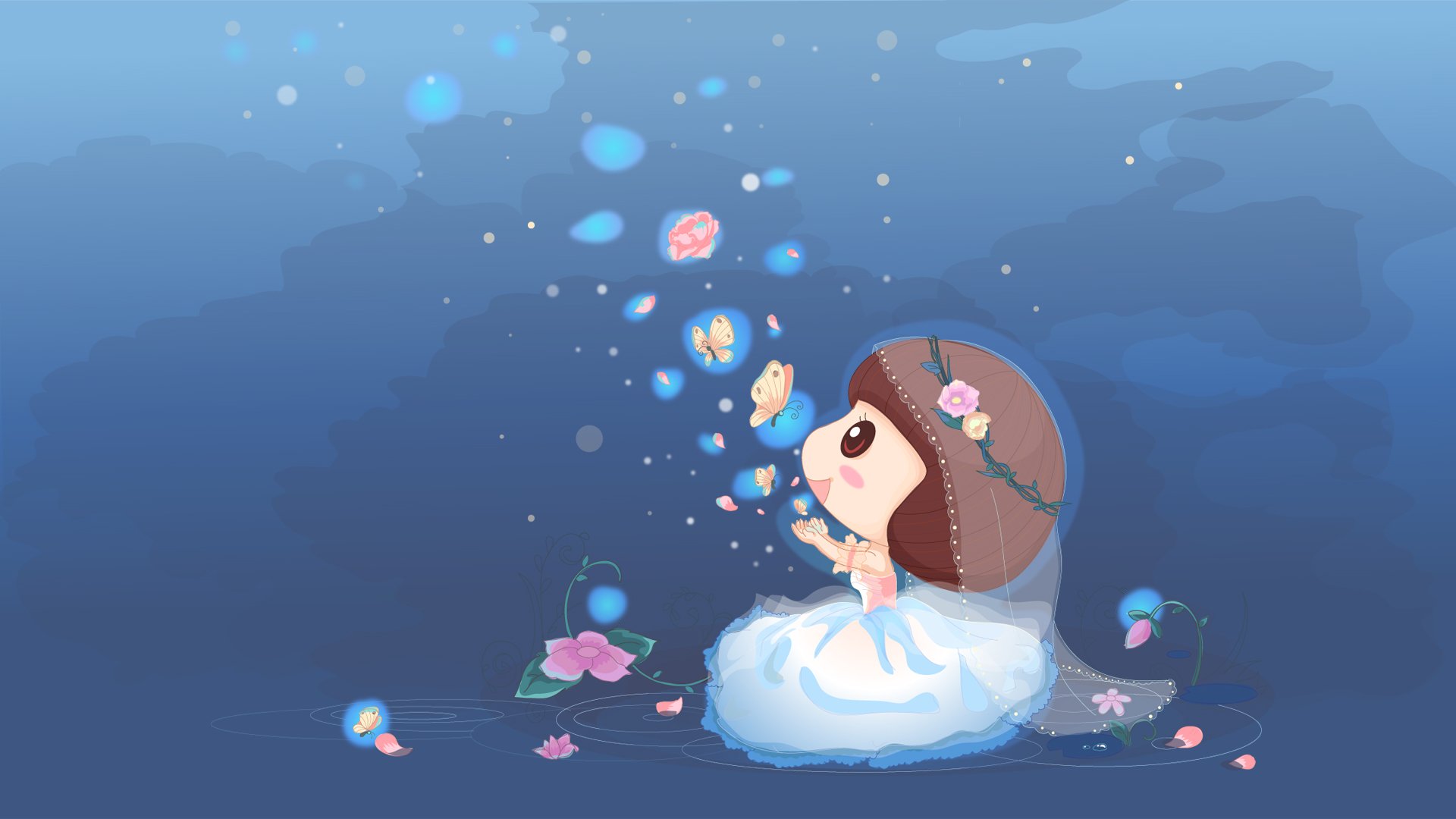 动漫,麦拉风,婚纱系列,儿童桌面专用