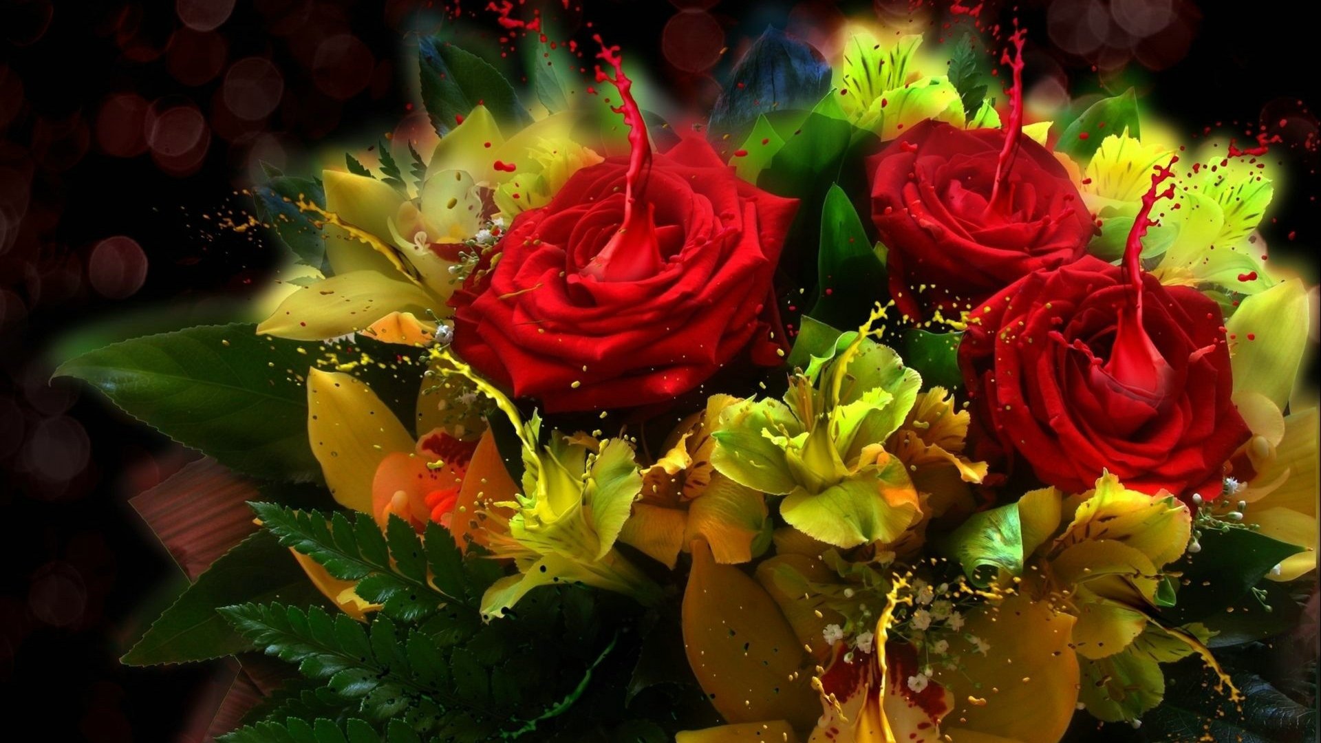 爱情美图,唯美温馨,玫瑰,浪漫