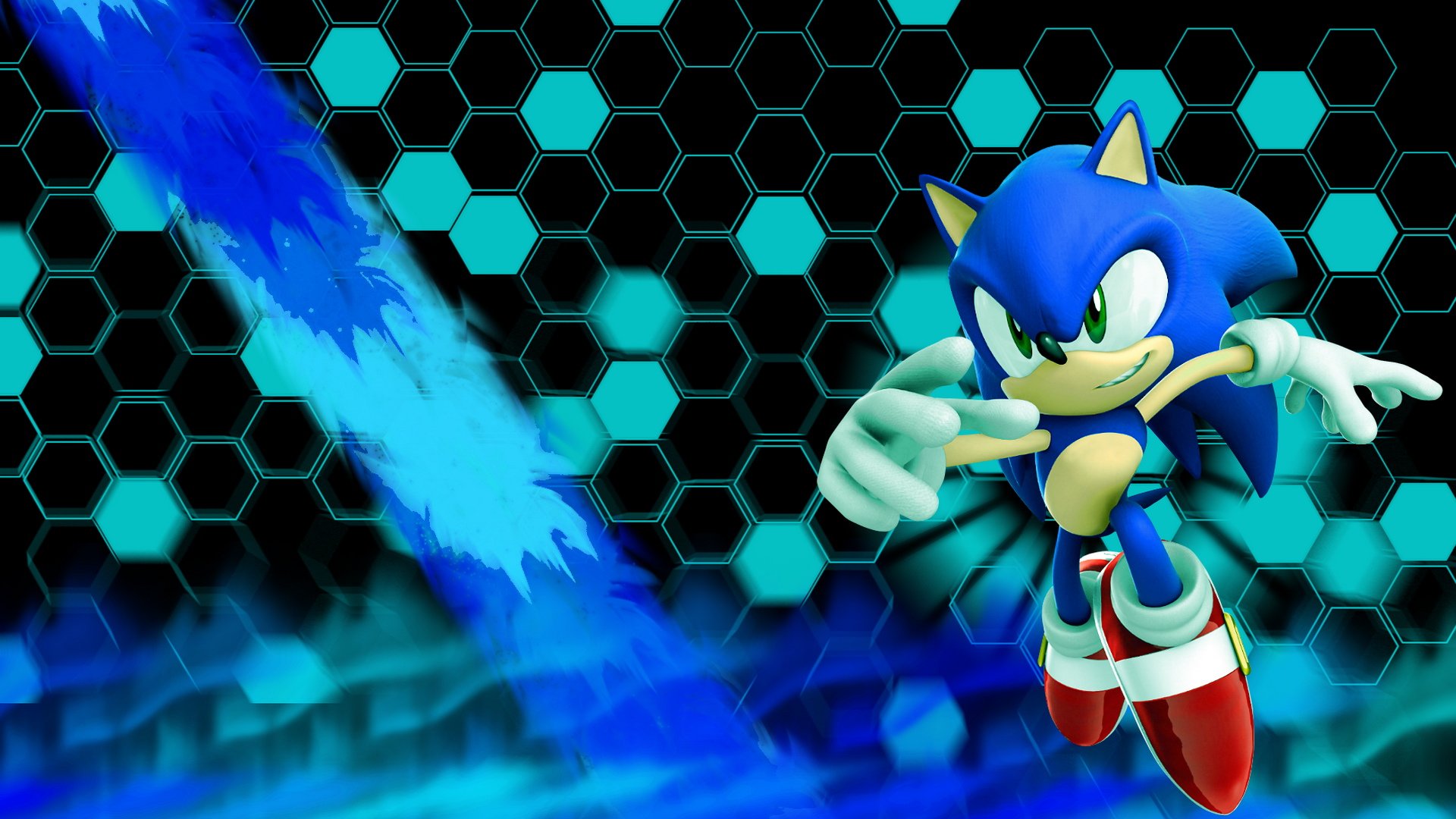 游戏,索尼克,游戏角色,插画