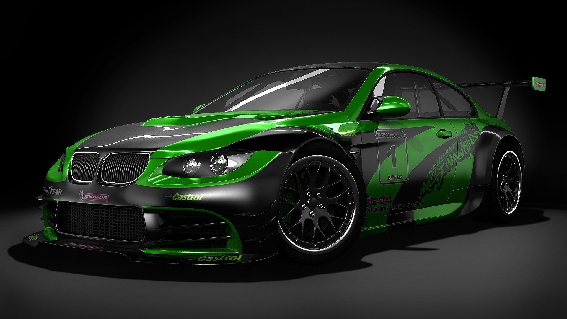 汽车,超跑,宝马,改装车,M系列,儿童桌面专用