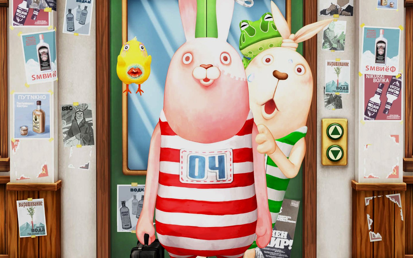 动漫,经典动漫,搞笑动漫,越狱兔,监狱兔,儿童桌面专用