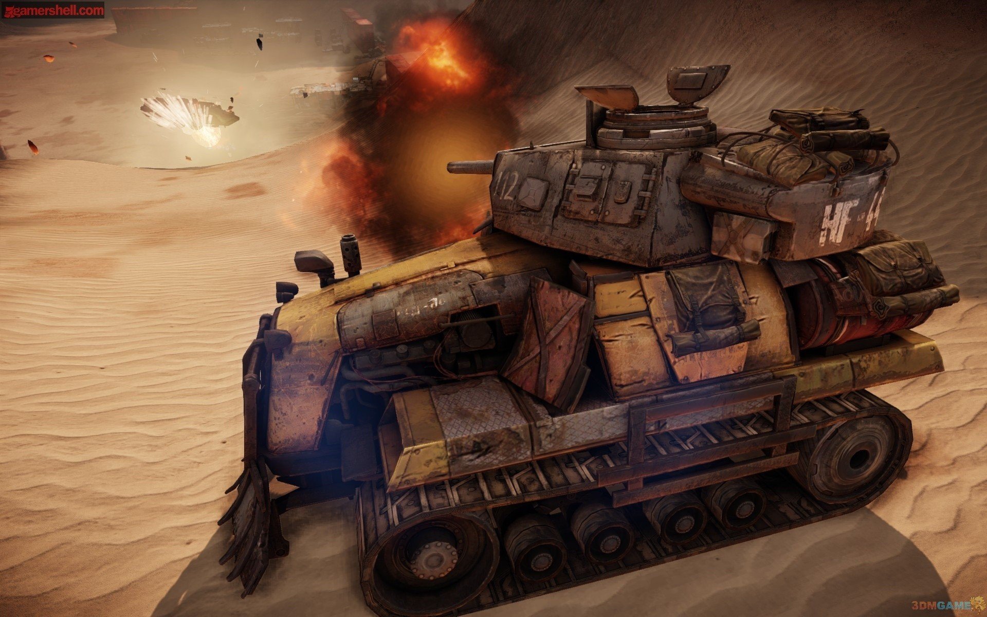 游戏,摧残,游戏场景,坦克