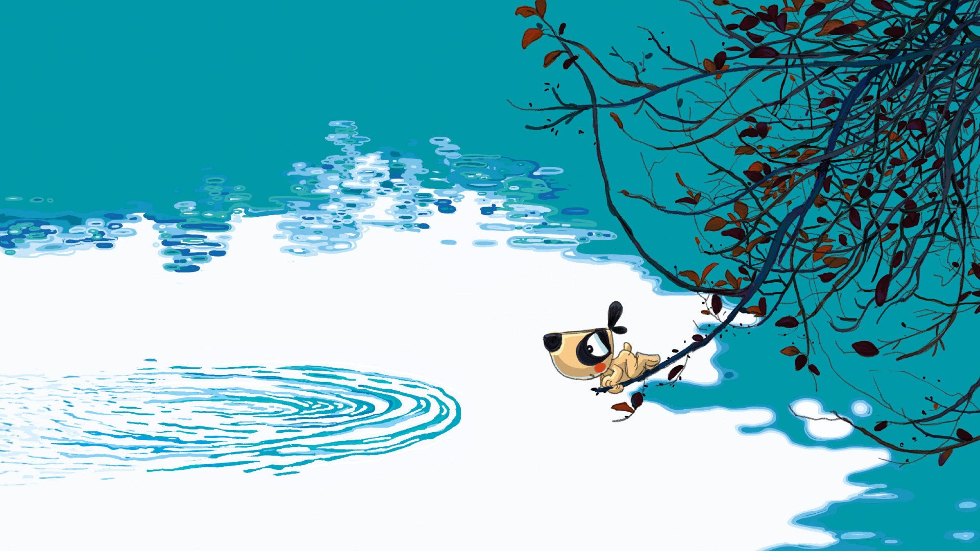 动漫,插画,手绘,刀刀狗,儿童桌面专用