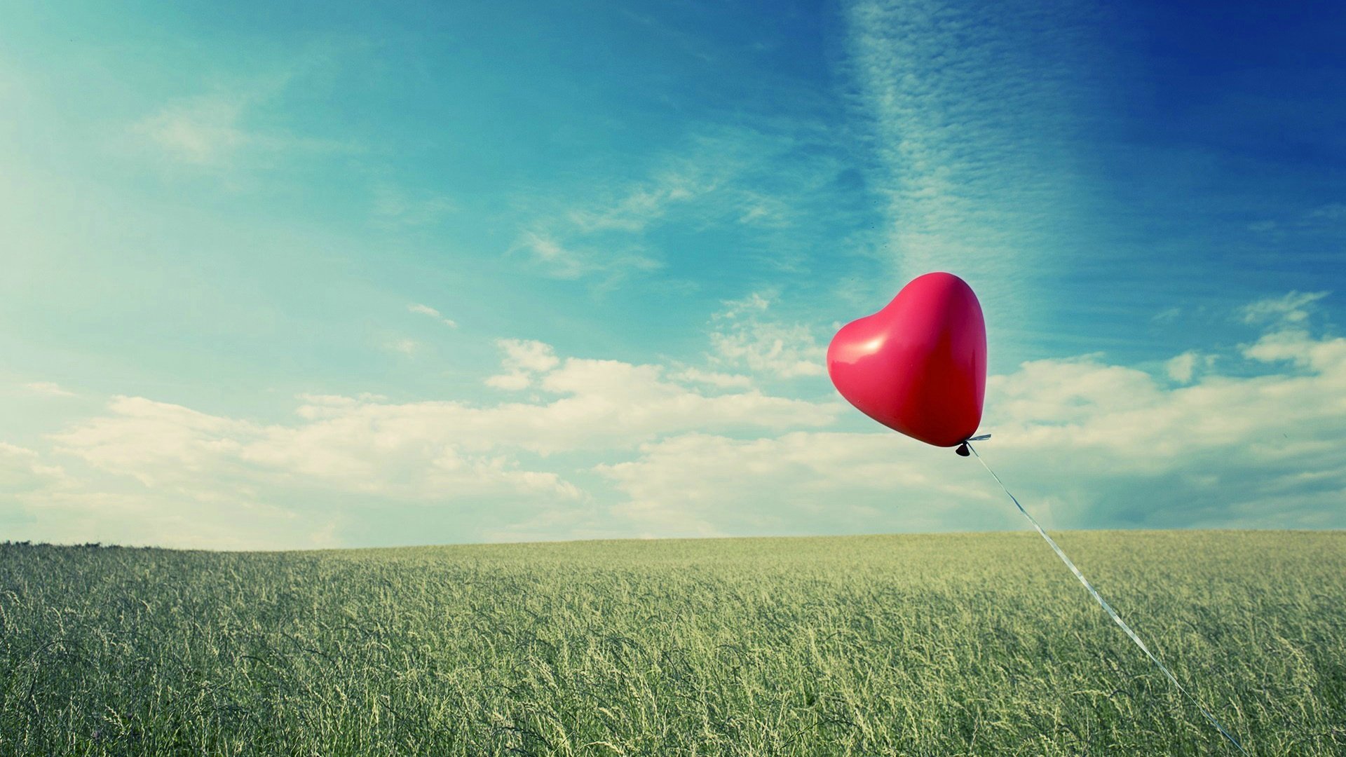 爱情美图,唯美温馨,爱心,气球