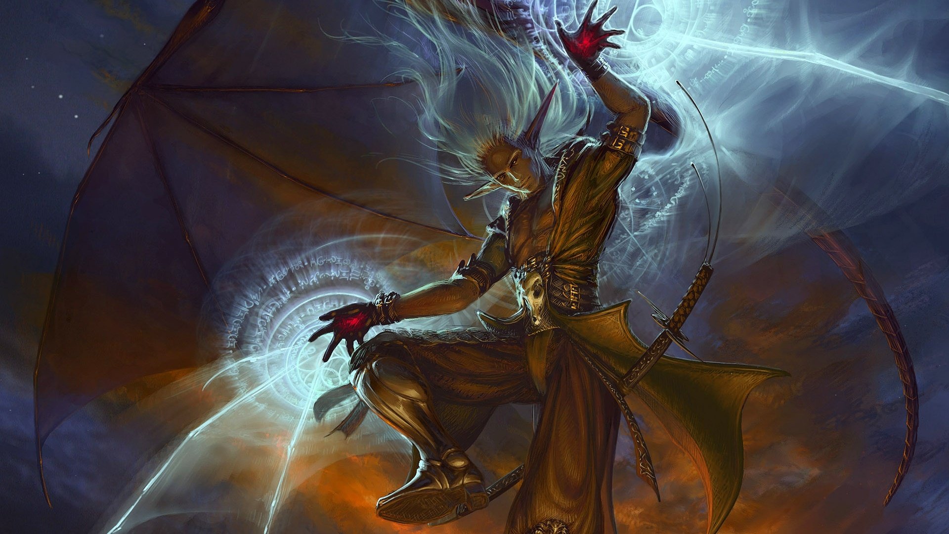 游戏,游戏角色,插画,手绘,魔法师