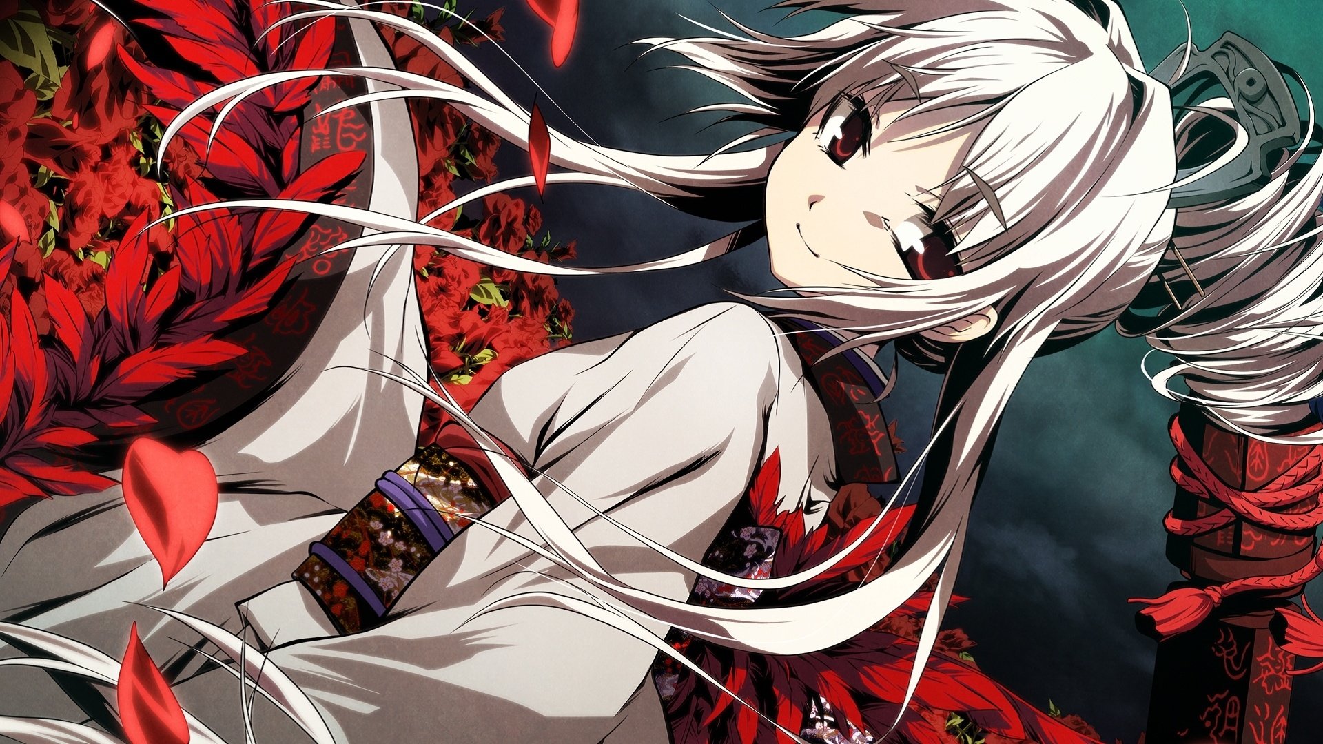 动漫,动漫少女,插画,日本文化,和服,儿童桌面专用