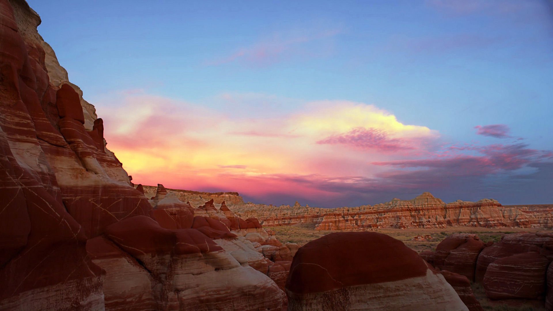 开阔,风景,阳光,大气,旅游,风光,落日余晖,儿童桌面专用