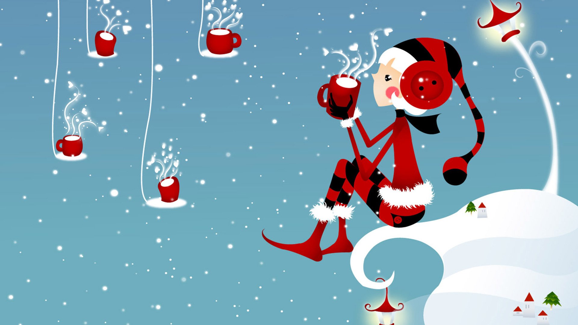 小清新,温馨一刻,1月16日,儿童桌面专用