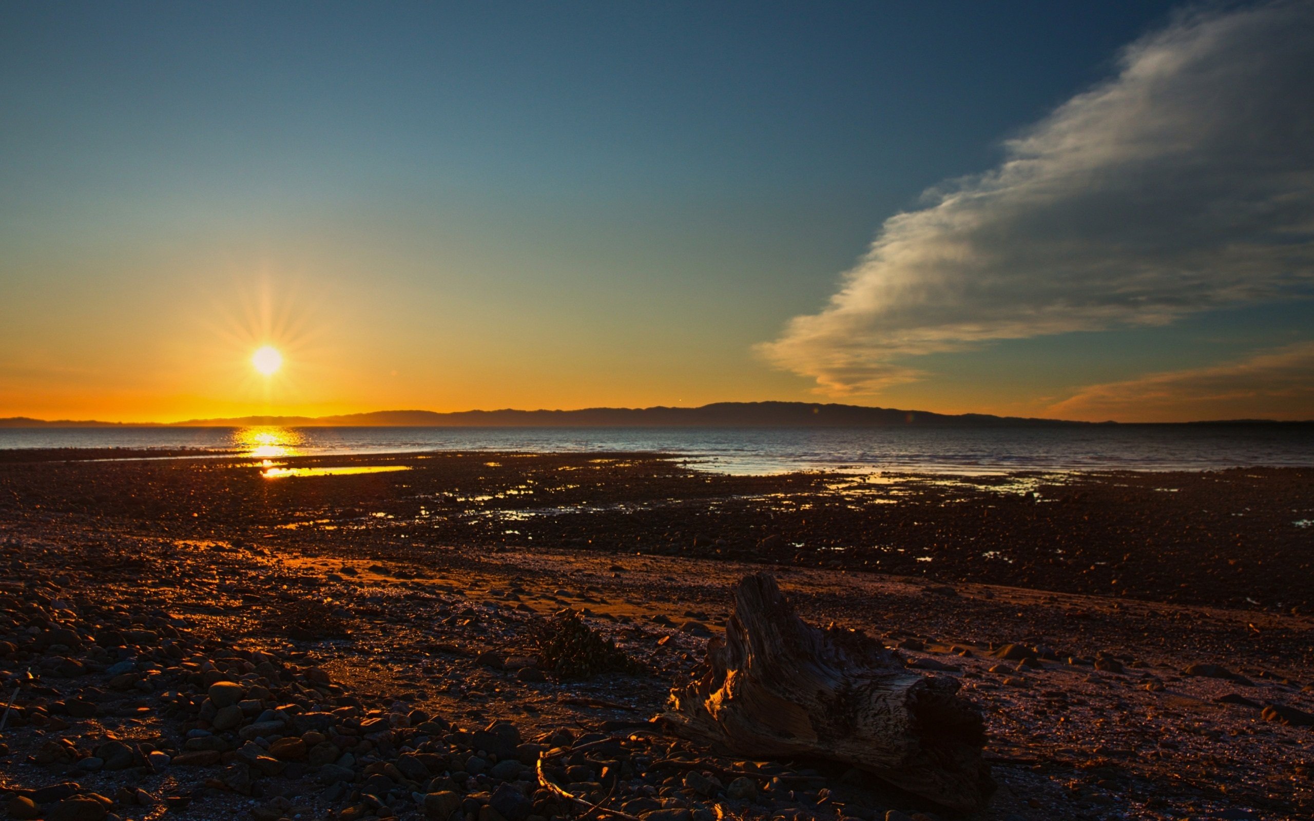 开阔,风景,阳光,风光,落日,日落,红日,余晖,落日余晖,儿童桌面专用