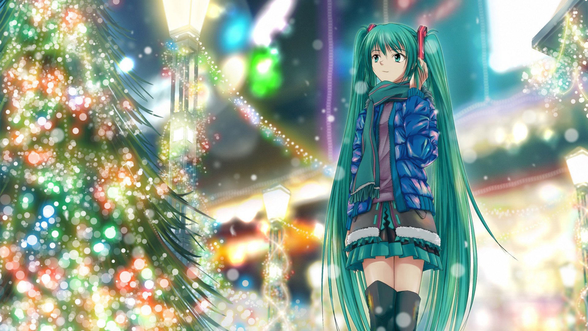 动漫,初音未来,动漫少女,儿童桌面专用