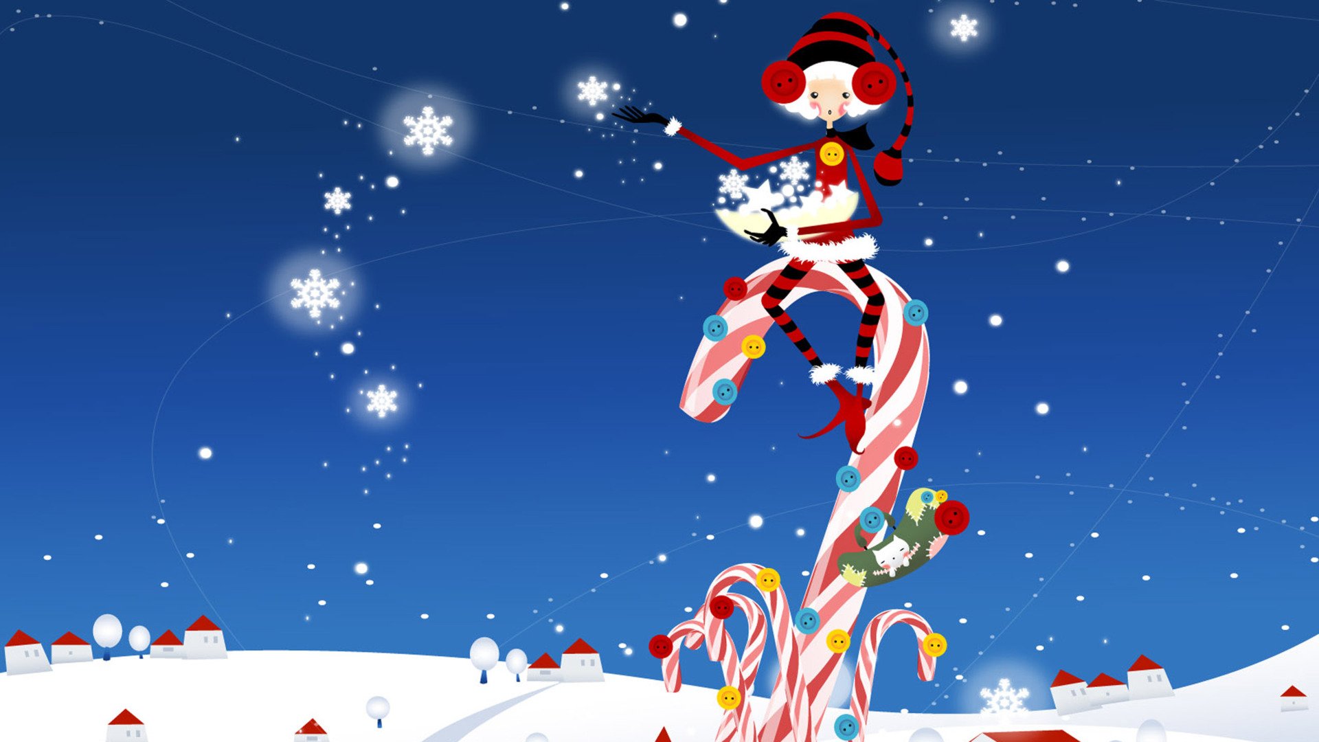 小清新,温馨一刻,手绘,1月17日,儿童桌面专用