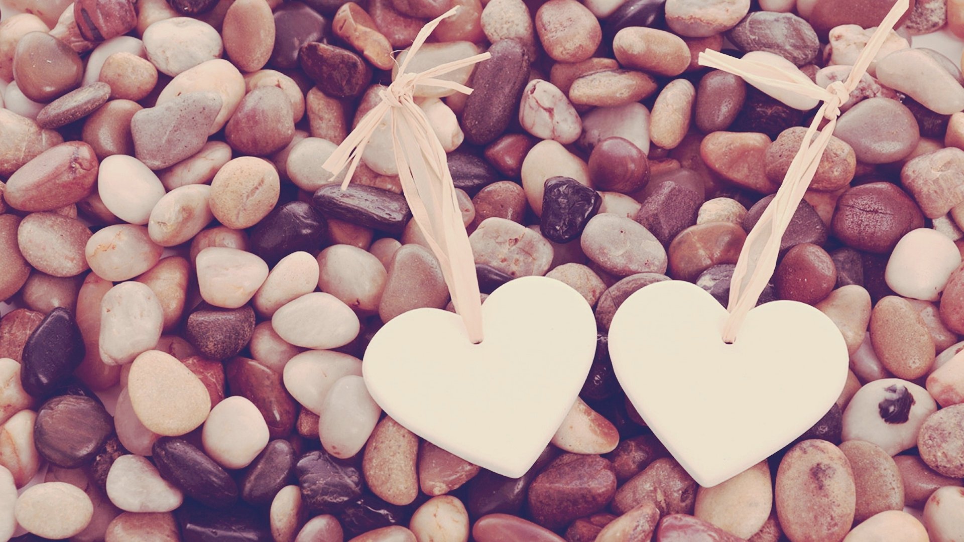 爱情美图,唯美温馨,石头,爱心