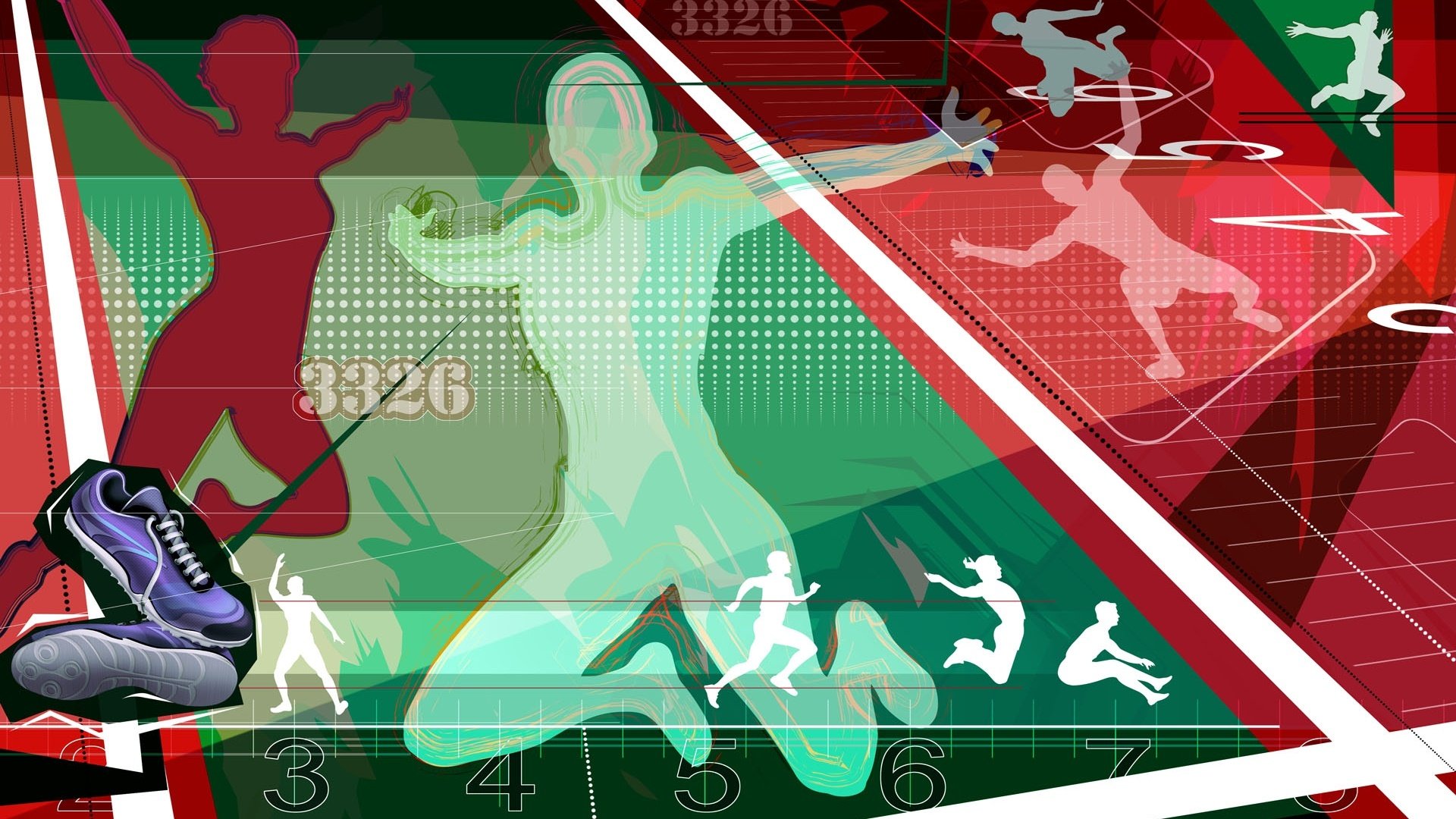 体育,运动项目,跳远,卡通版,手绘