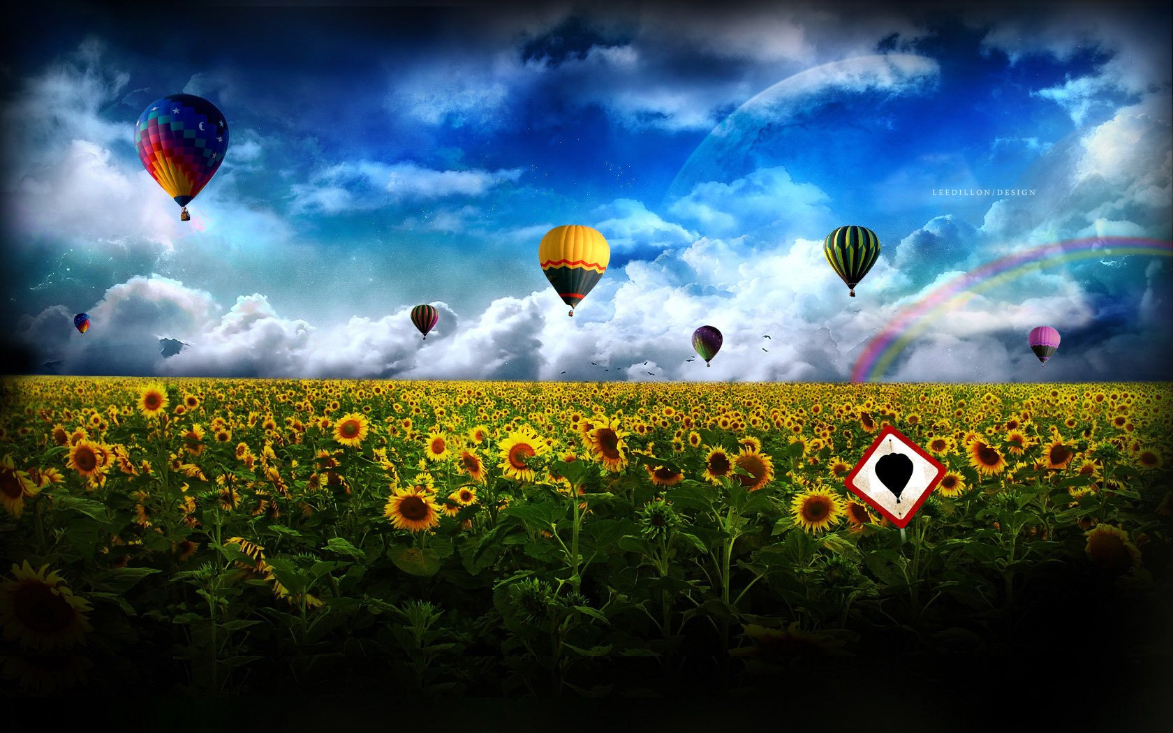 小清新,清新淡雅,向日葵,1月25日,儿童桌面专用