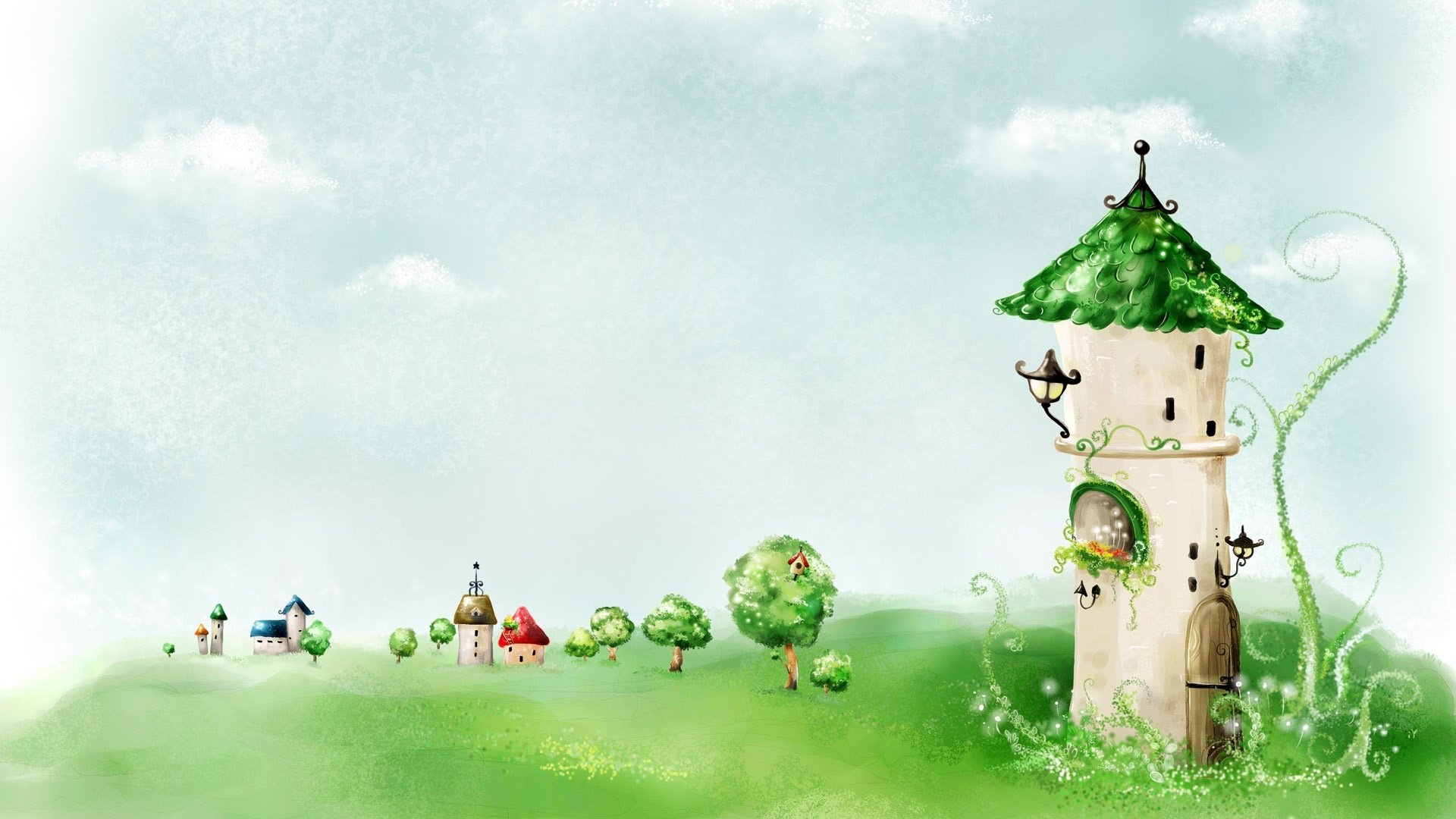 动漫,卡通,手绘,插画,韩国卡通,梦幻,儿童桌面专用