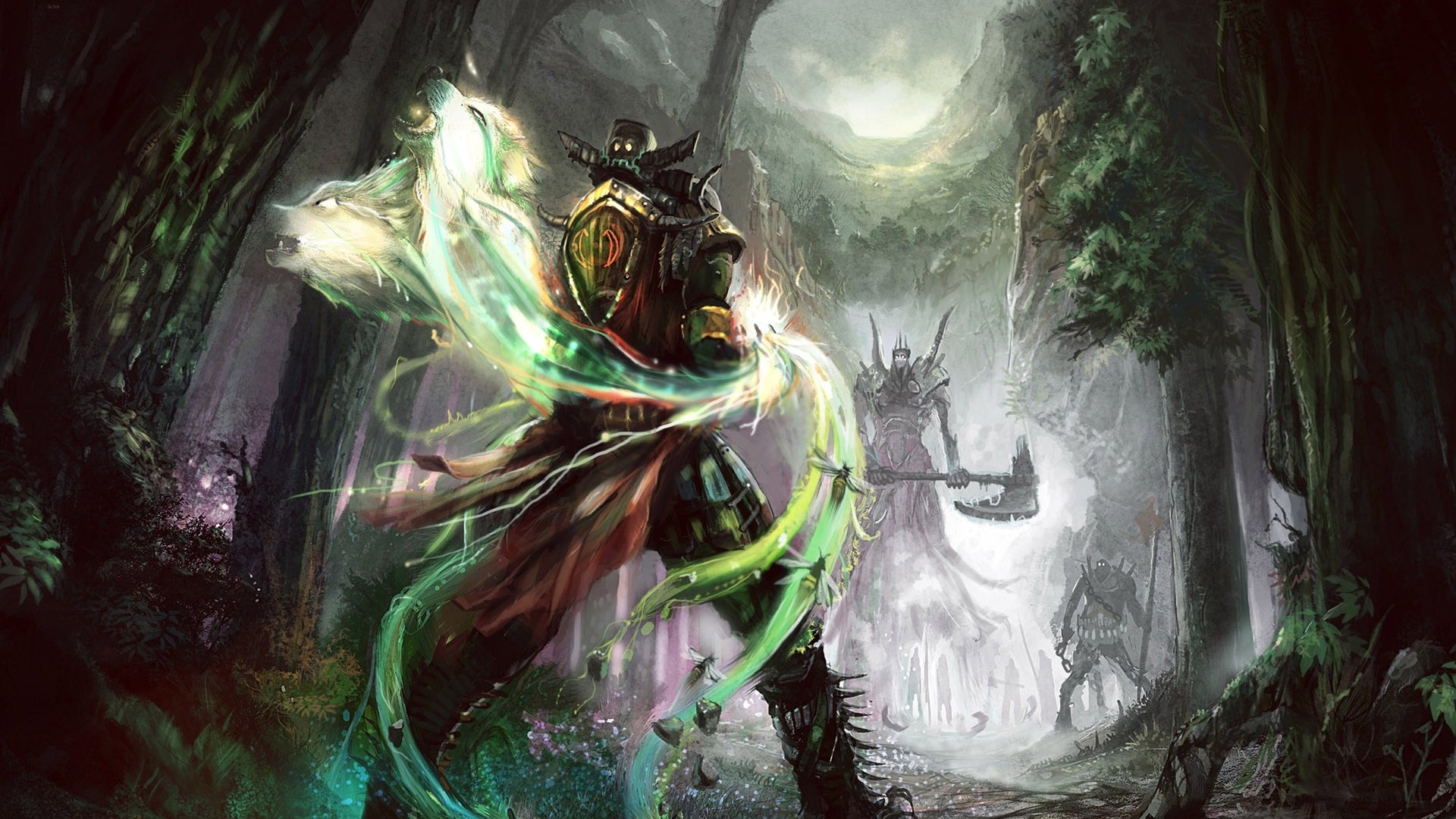 游戏,游戏场景,插画,手绘,游戏角色