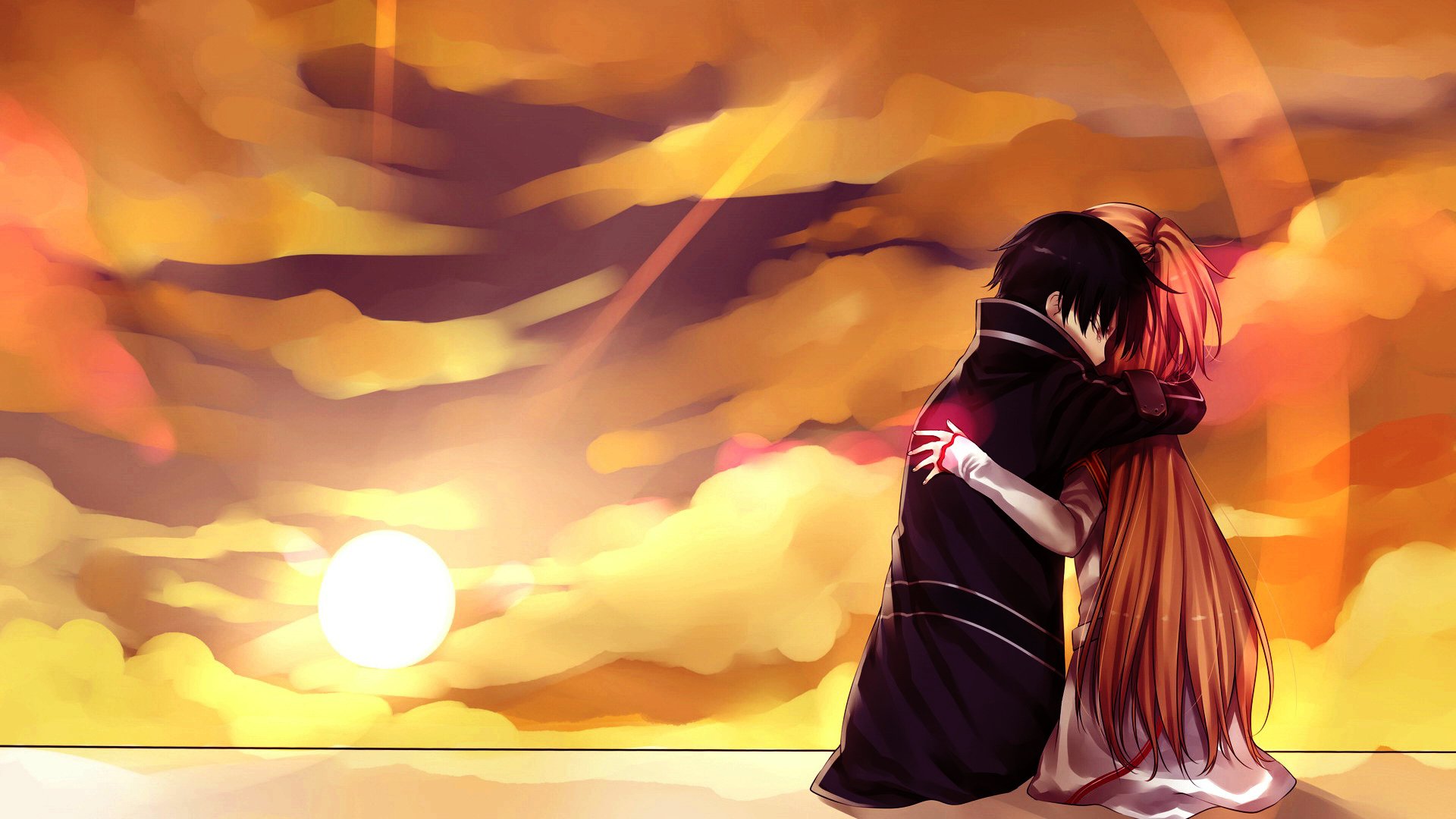 爱情美图,浪漫手绘,恩爱,爱你,情人,拥抱