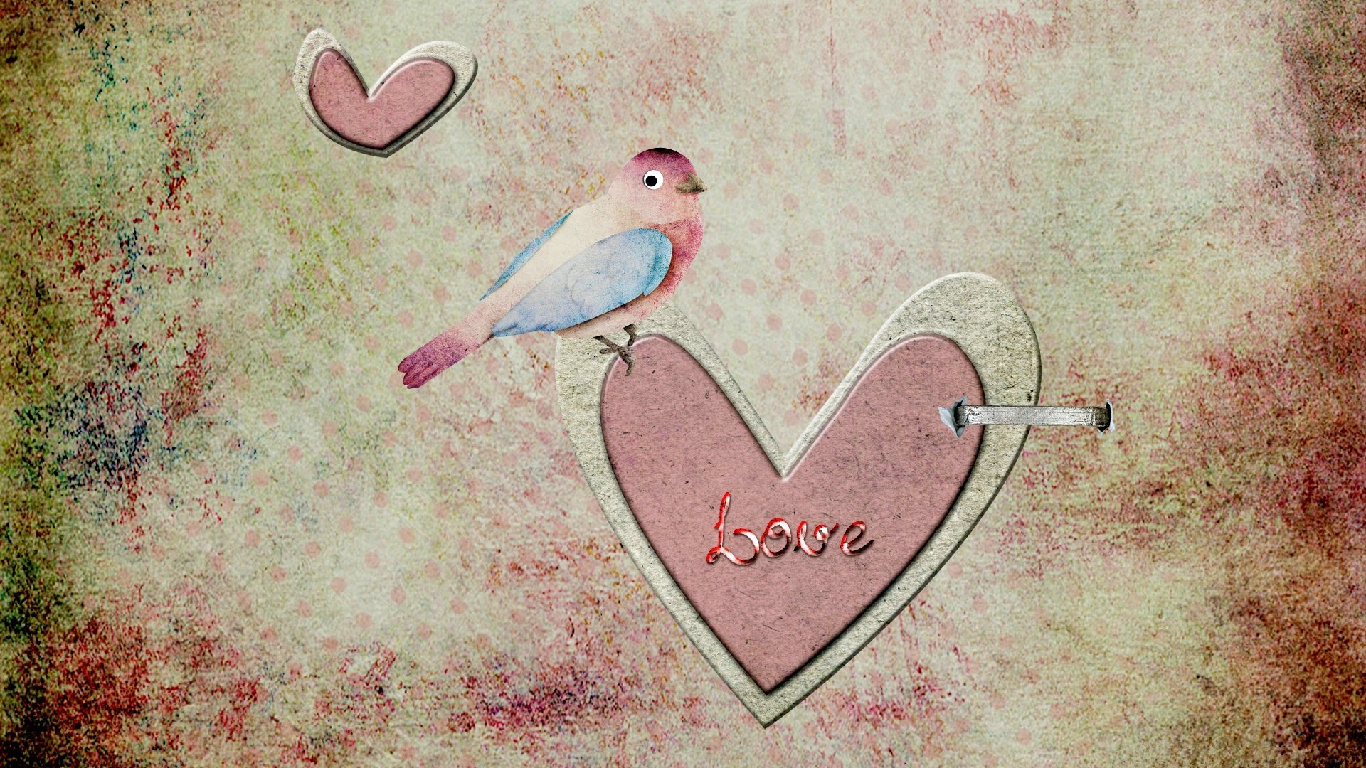 爱情美图,浪漫手绘,love