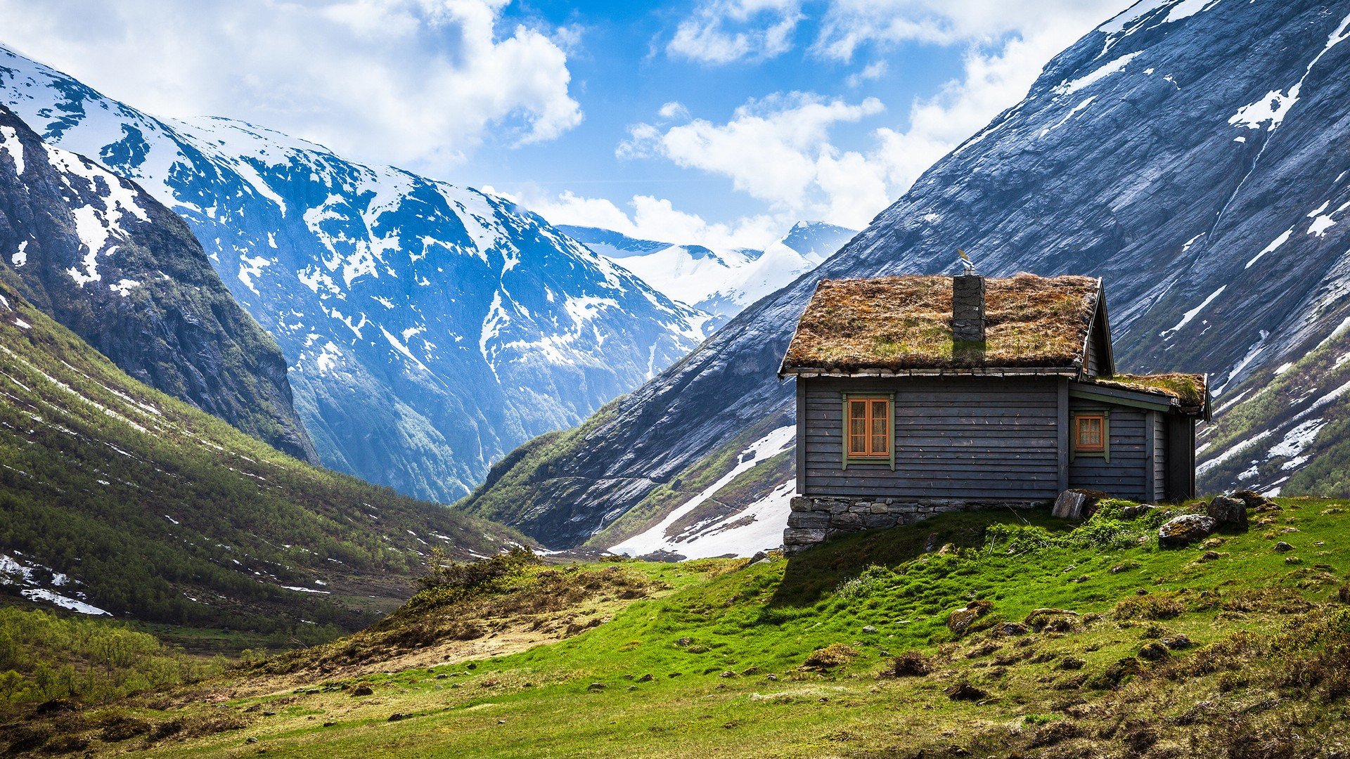 开阔,风景,阳光,大气,旅游,风光,自然风光,房子,儿童桌面专用