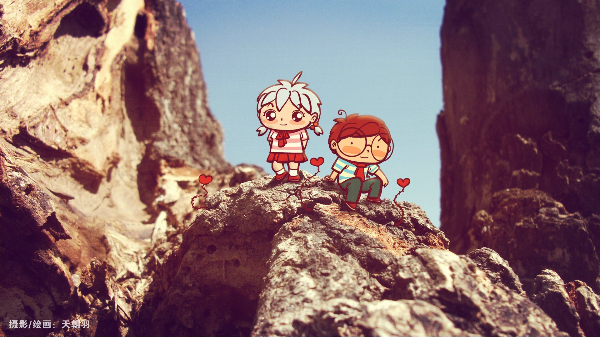 爱情美图,唯美温馨,爱你,love,天朝羽,情人节