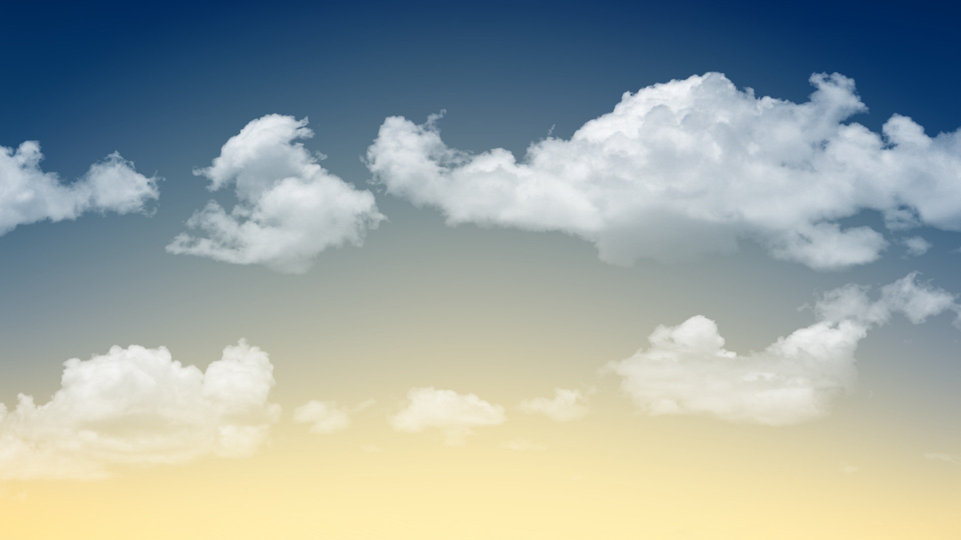 小清新,清新淡雅,蓝天白云,1月29日,儿童桌面专用