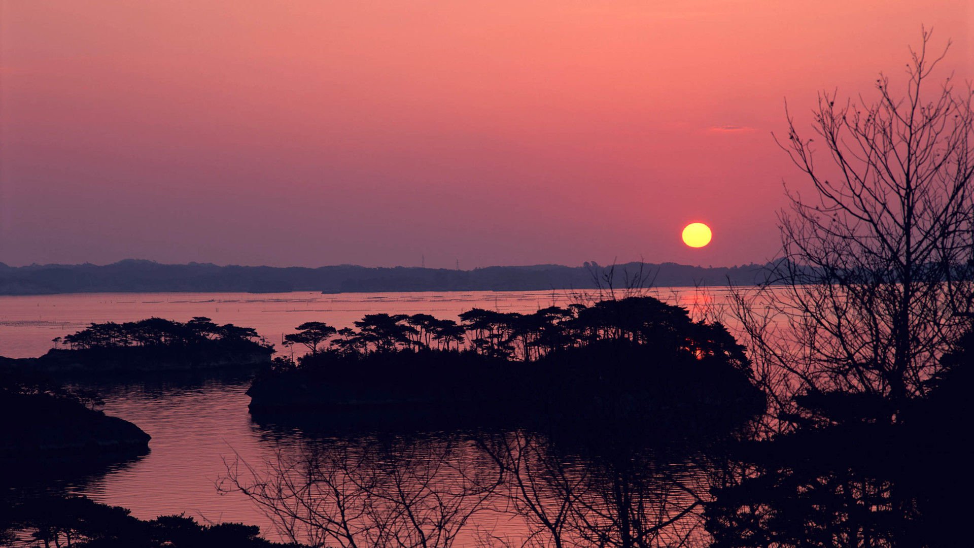 开阔,风景,阳光,大气,旅游,风光,落日余晖,儿童桌面专用