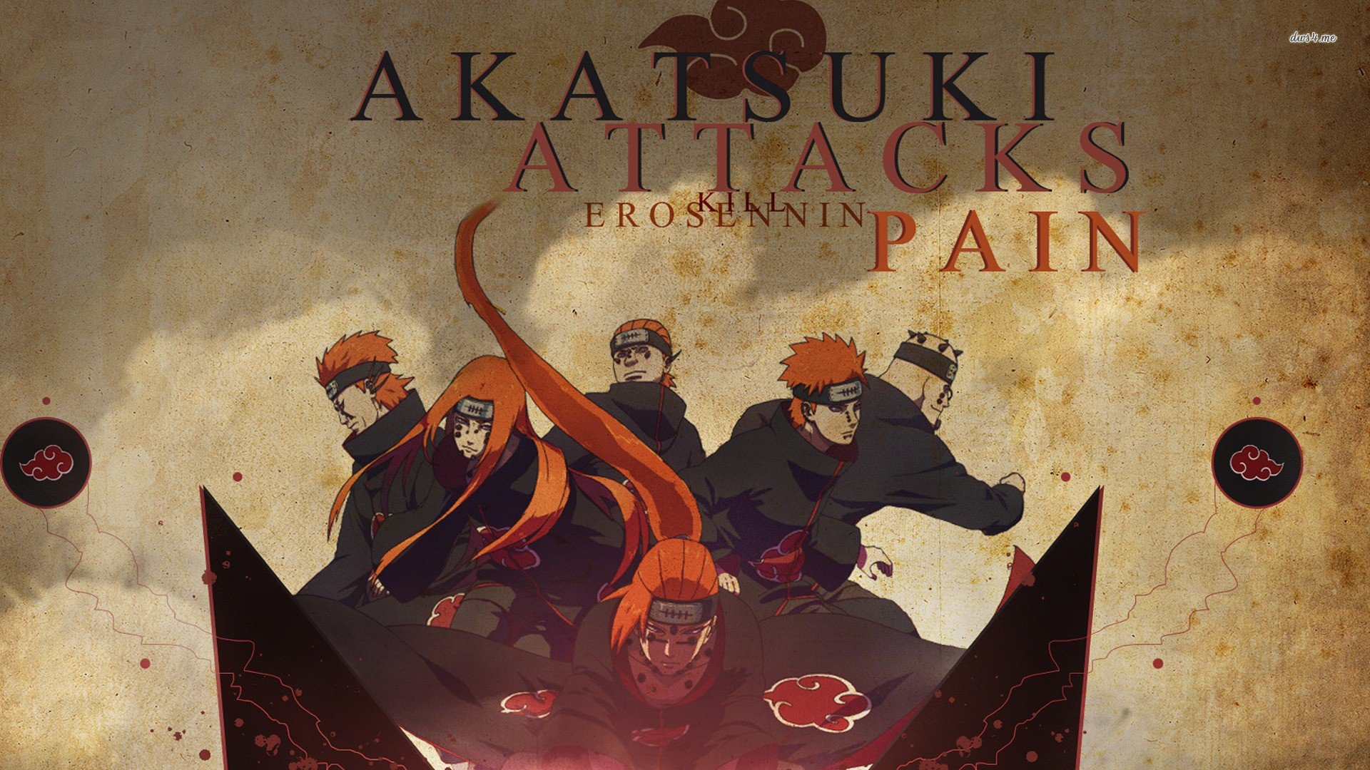 动漫,火影忍者,晓,儿童桌面专用