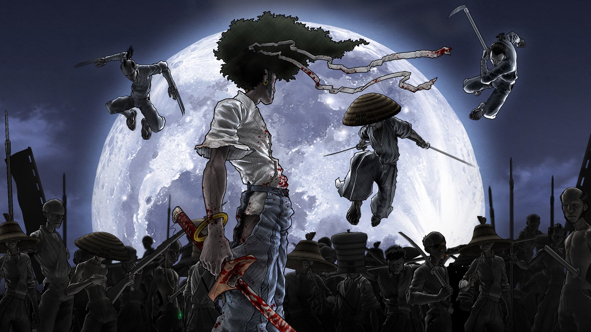 游戏,游戏角色,插画,武士,忍者