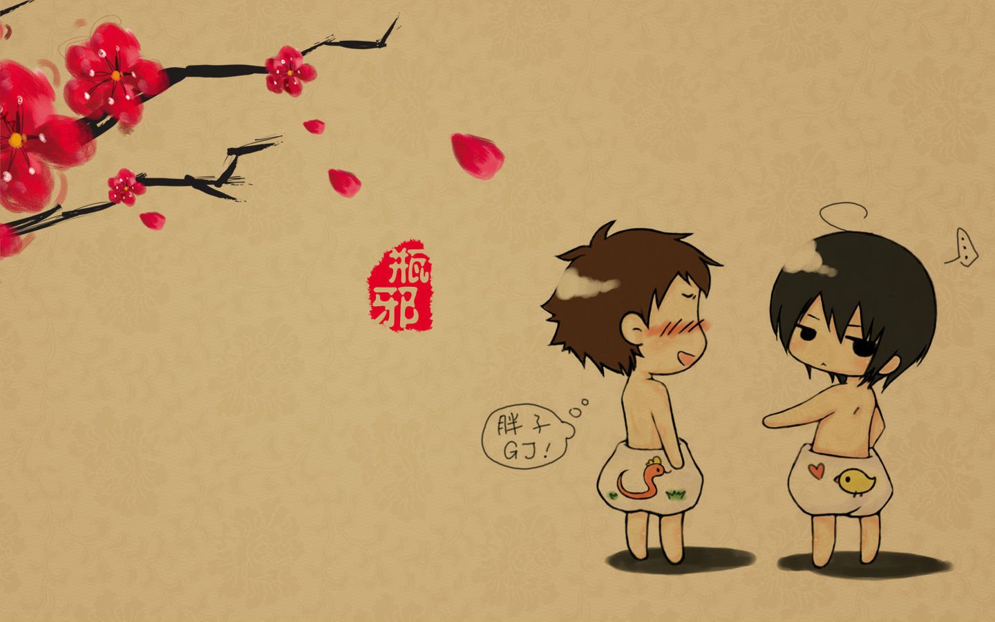 炫酷,设计,手绘,瓶邪王道,张起灵,吴邪,1月28日