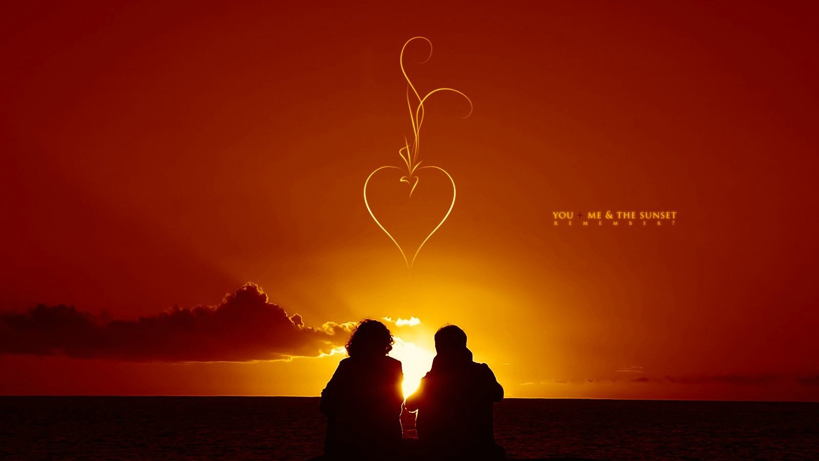 爱情美图,唯美温馨,在一起,浪漫,日出