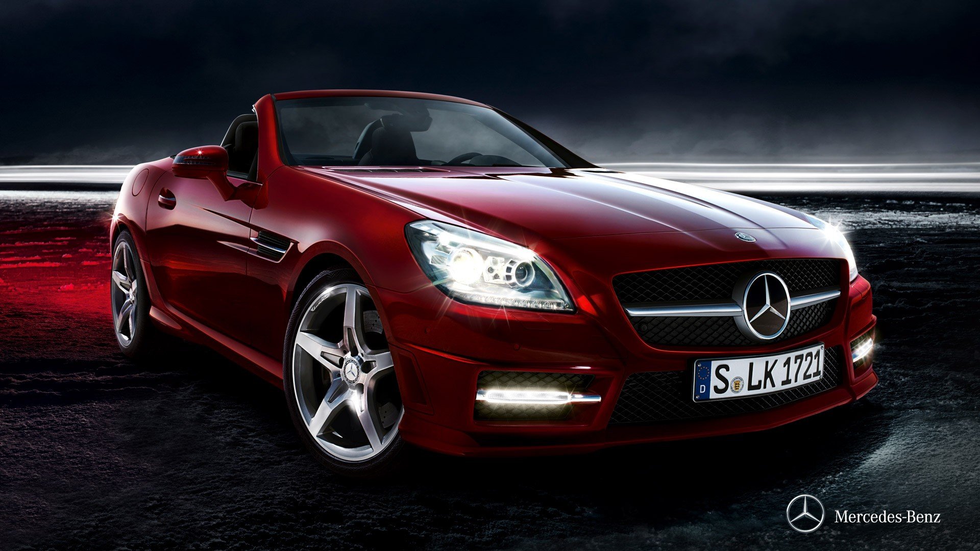 汽车,超跑,奔驰,SLK系列,儿童桌面专用