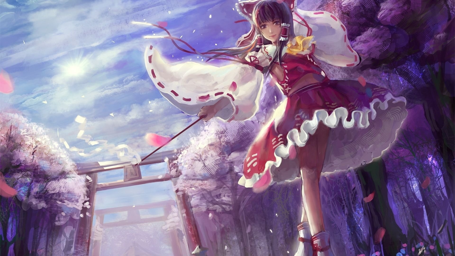 动漫,动漫少女,插画,手绘,魔法少女,女巫,儿童桌面专用