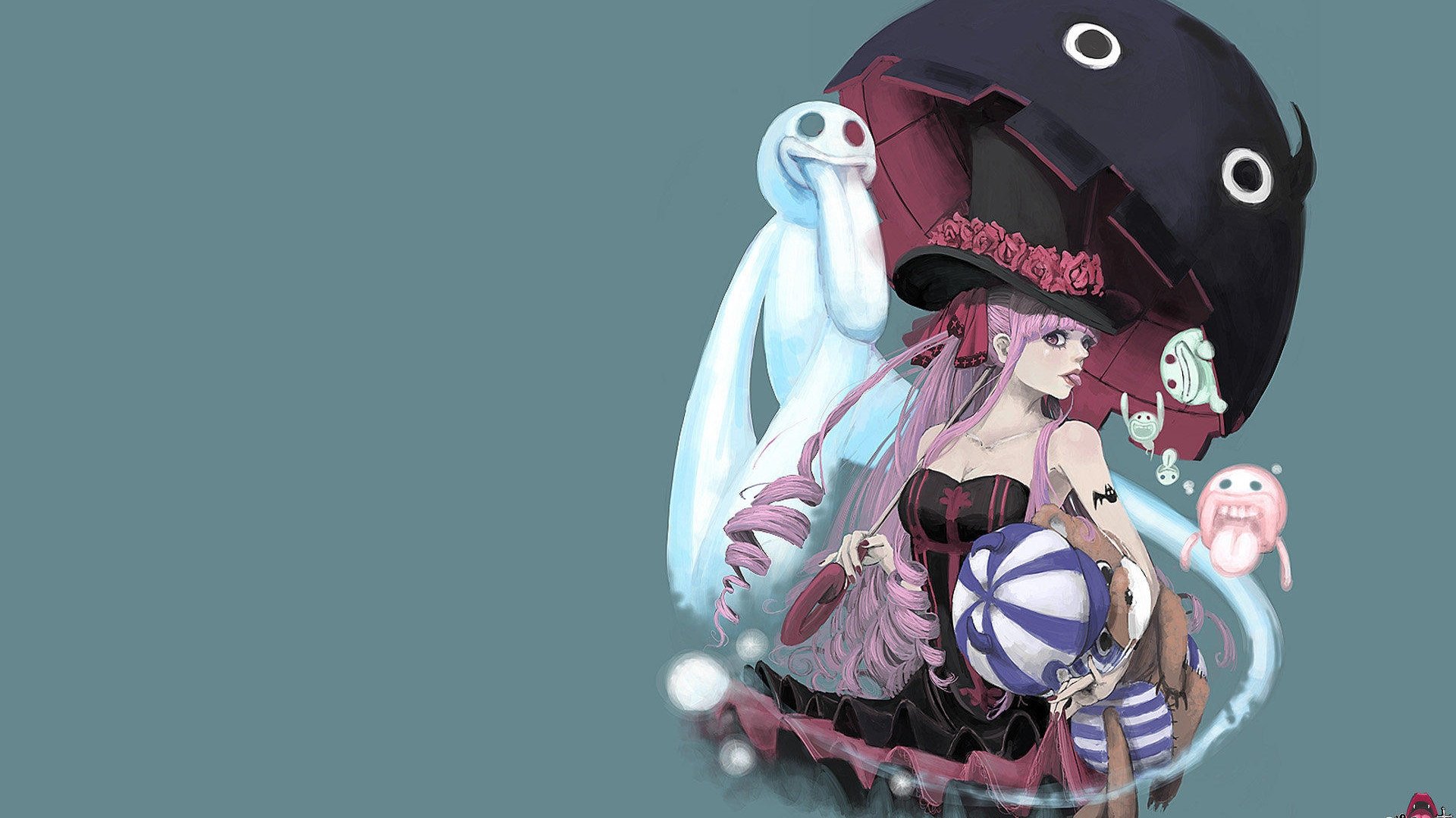 动漫,动漫少女,搞笑,插画,儿童桌面专用