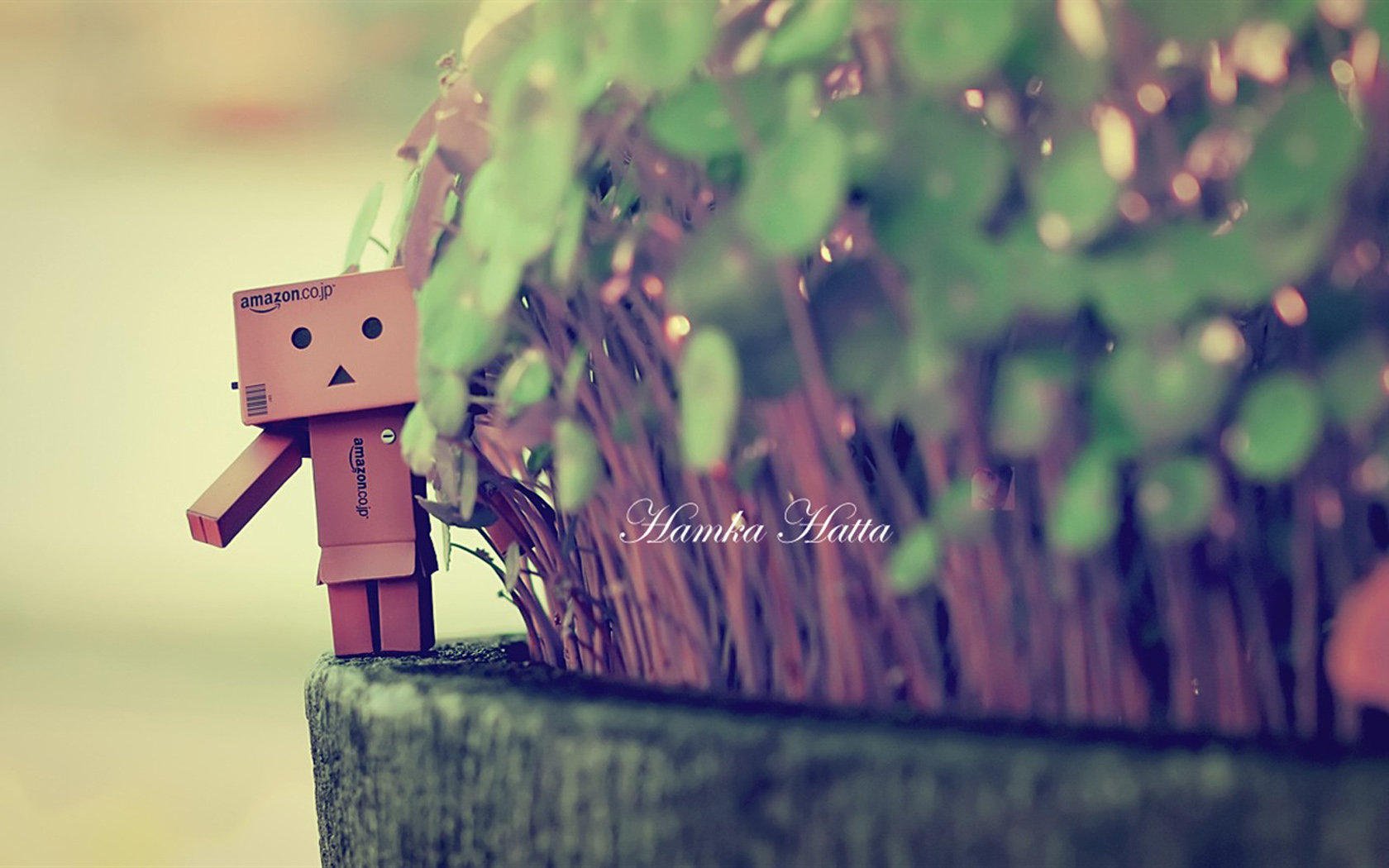 小清新,温馨一刻,纸箱人,1月16日,儿童桌面专用