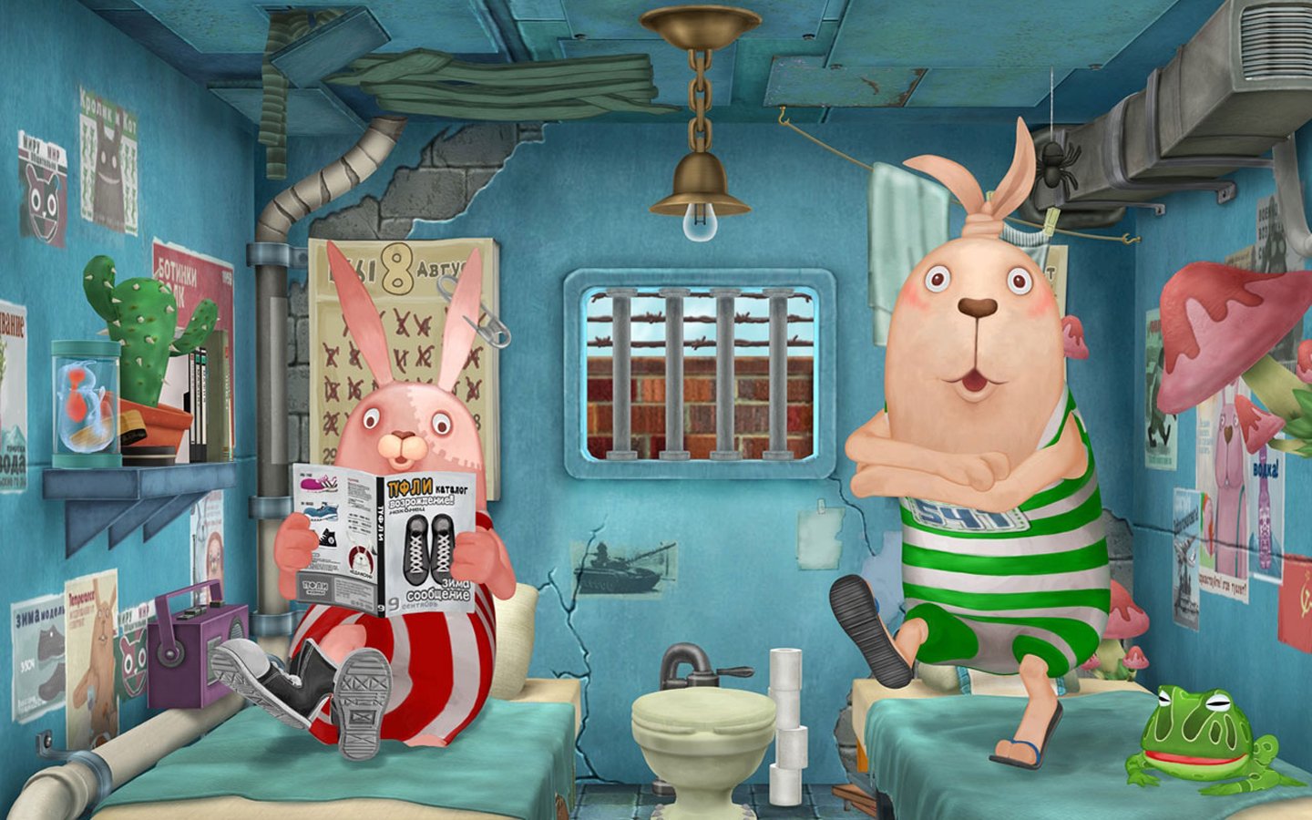 动漫,经典动漫,搞笑动漫,越狱兔,监狱兔,儿童桌面专用