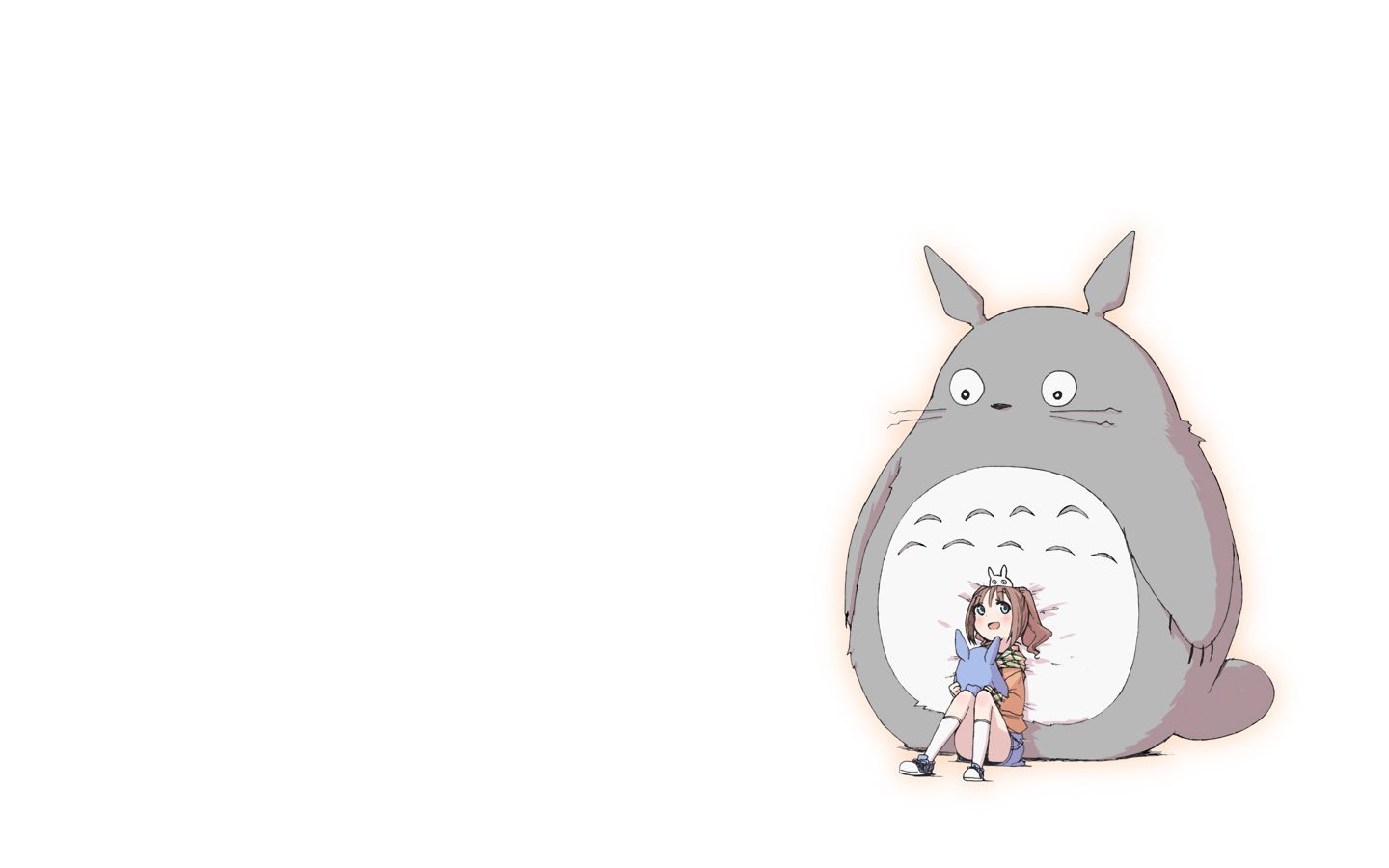 炫酷,手绘,龙猫,1月16日,儿童桌面专用