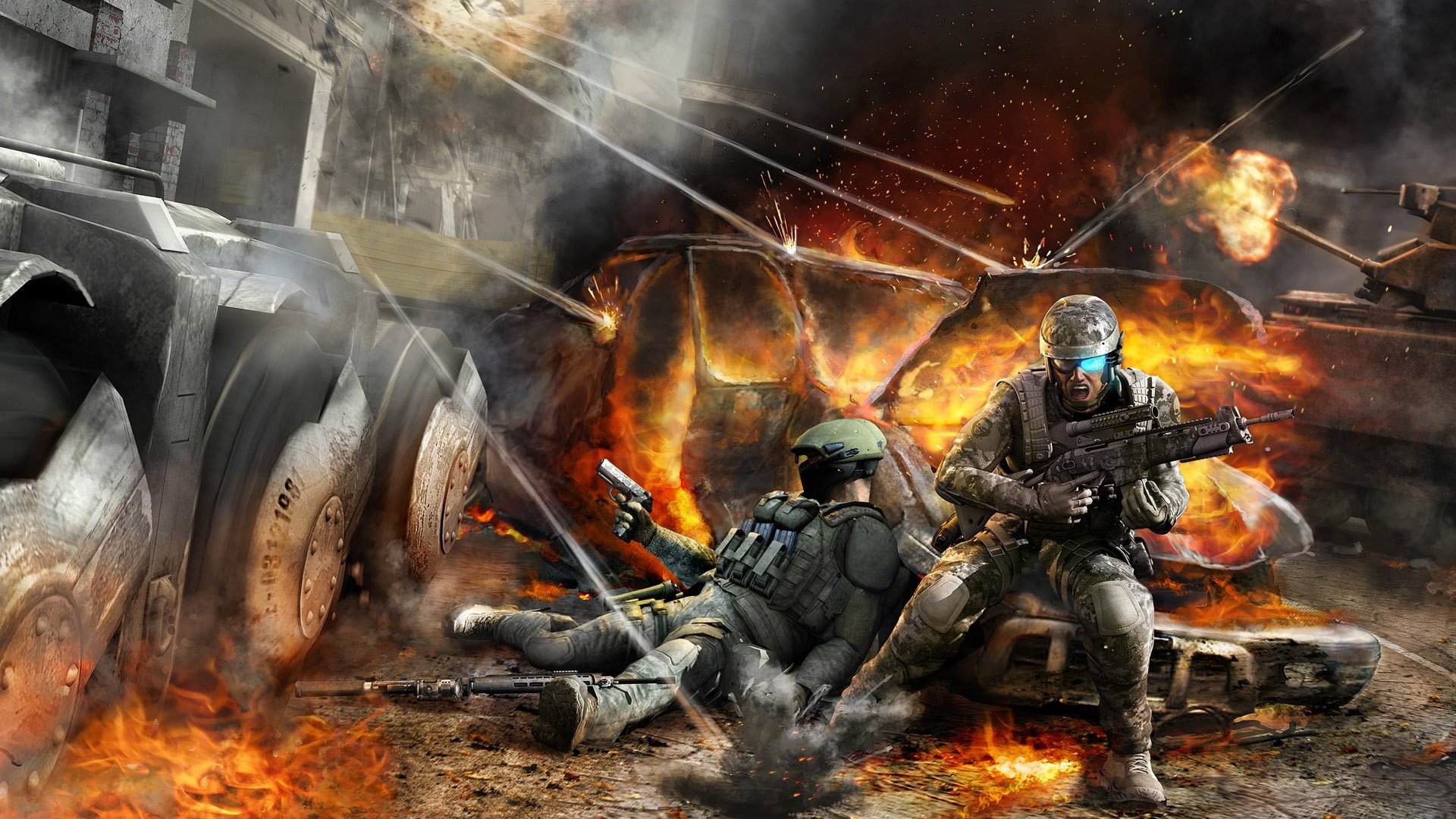 游戏,战地,战争游戏,游戏场景