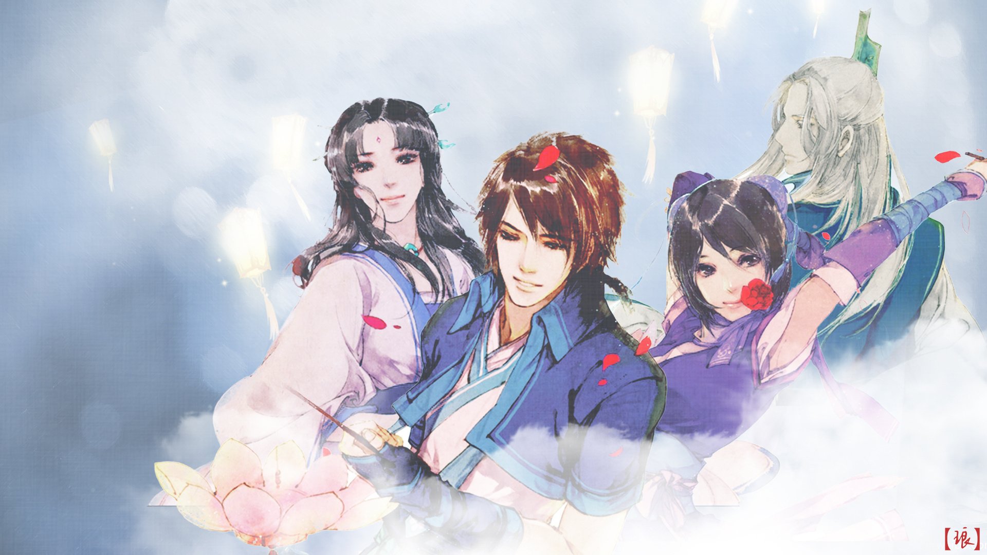 游戏,游戏角色,古剑奇谭,插画,手绘