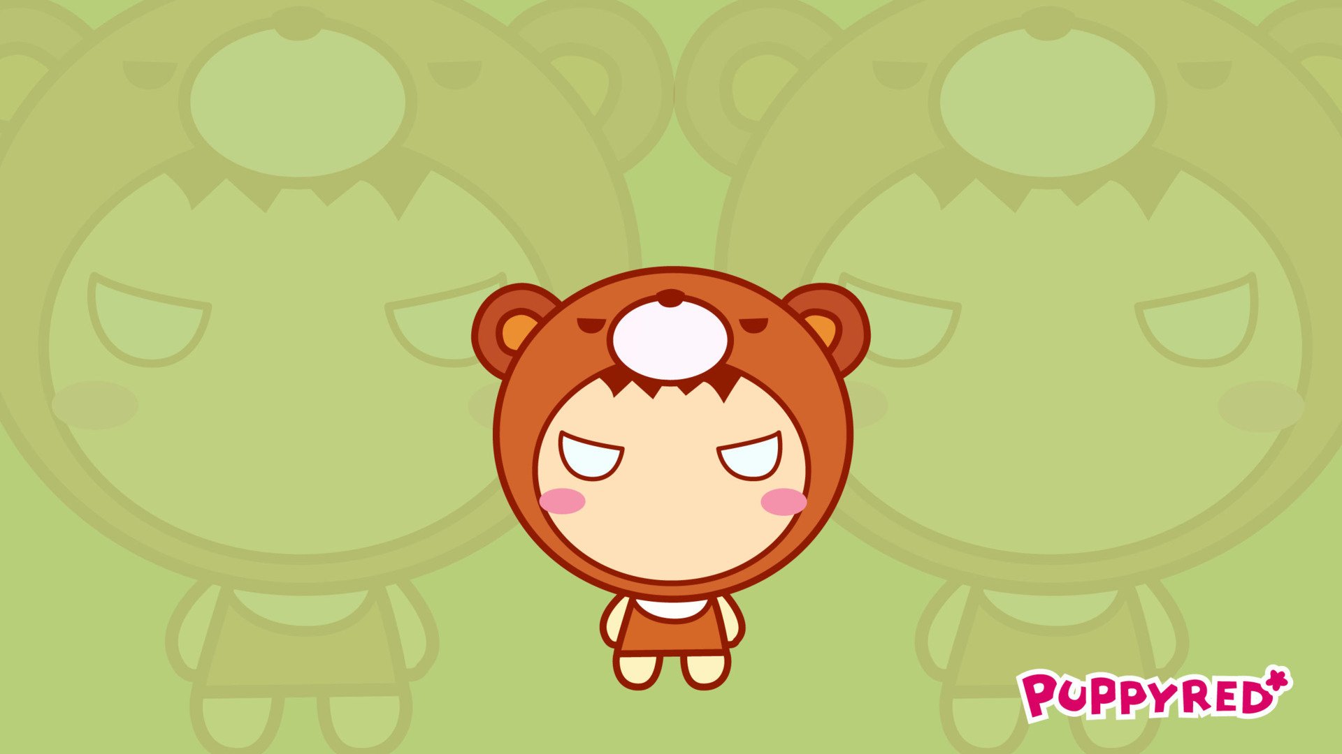 炫酷,设计,手绘,PuppyRed,1月25日,儿童桌面专用