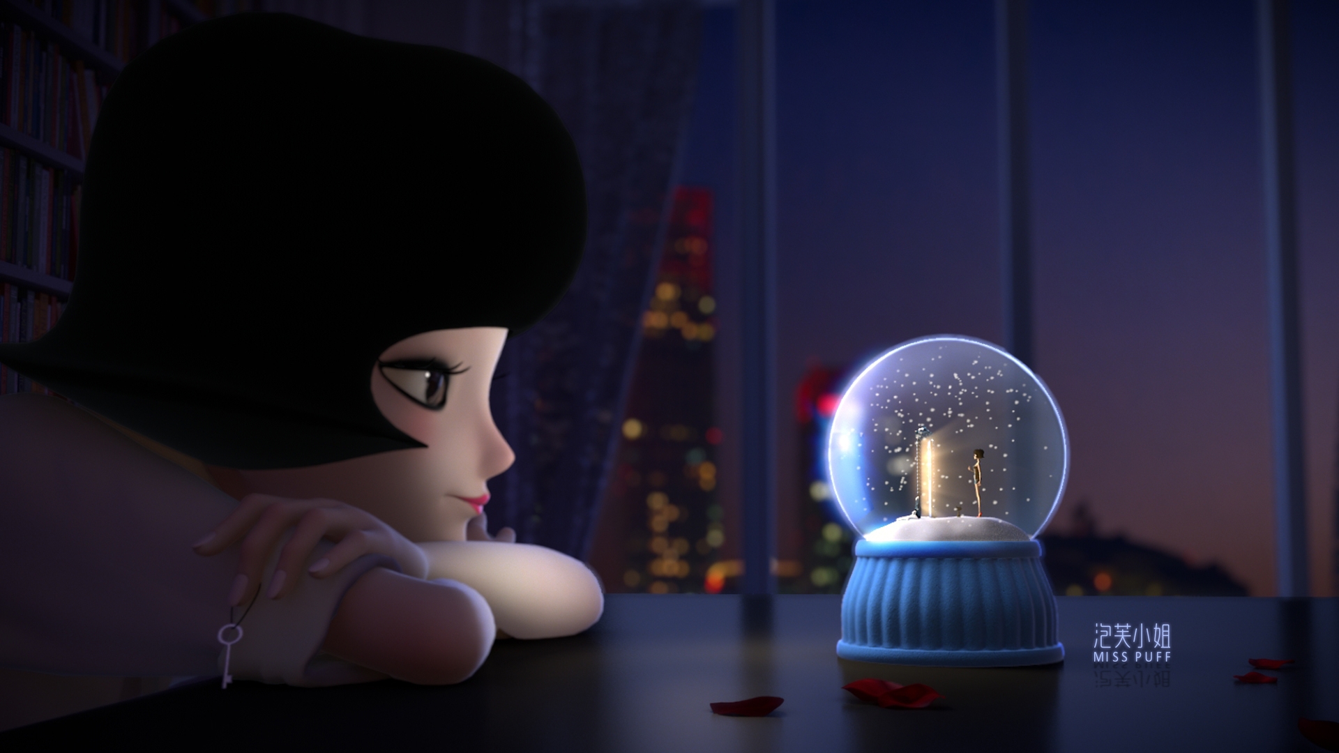 动漫,泡芙小姐,MISS,PUFF,水晶球,儿童桌面专用