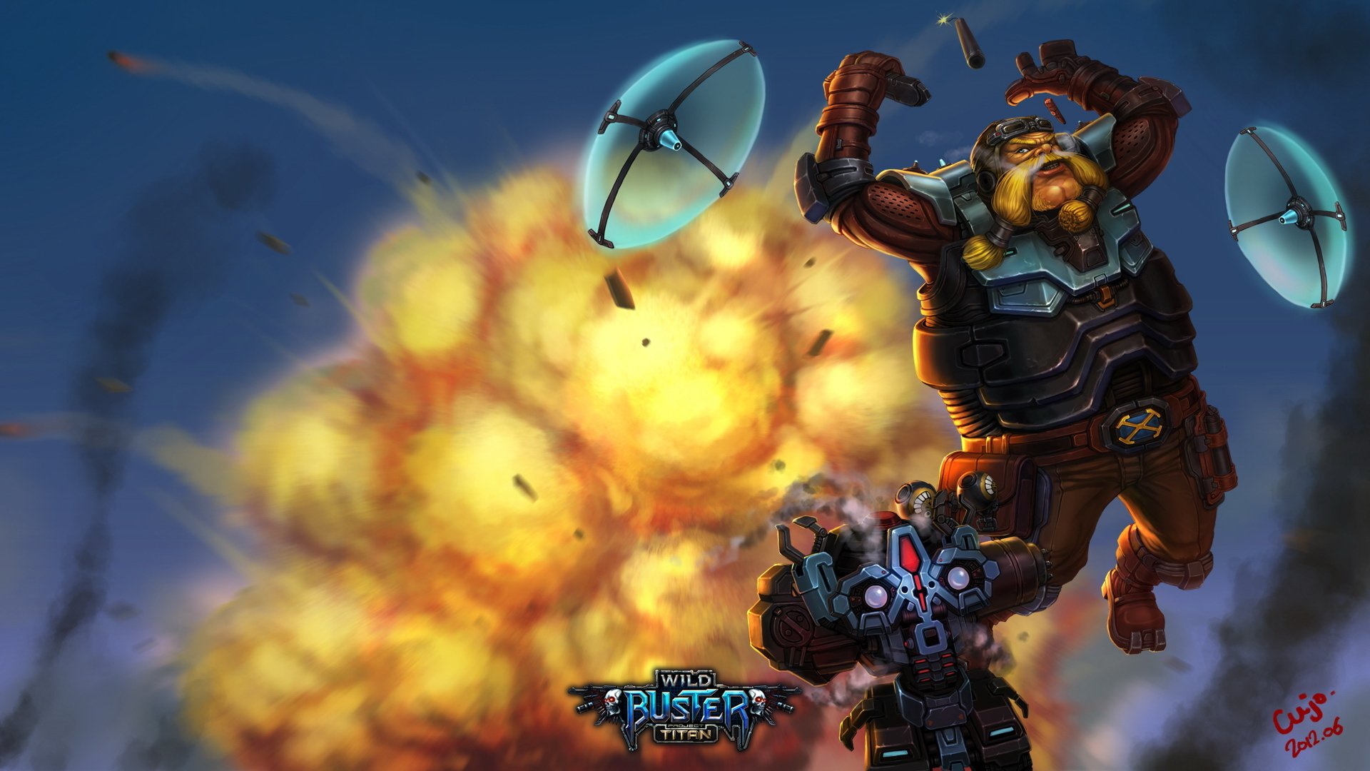 游戏,游戏场景,狂野破坏者