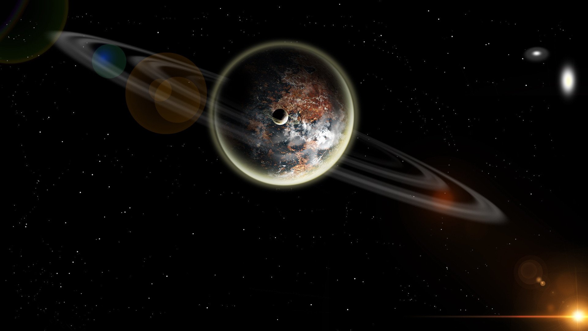 炫酷,星空,宇宙,1月29日,儿童桌面专用