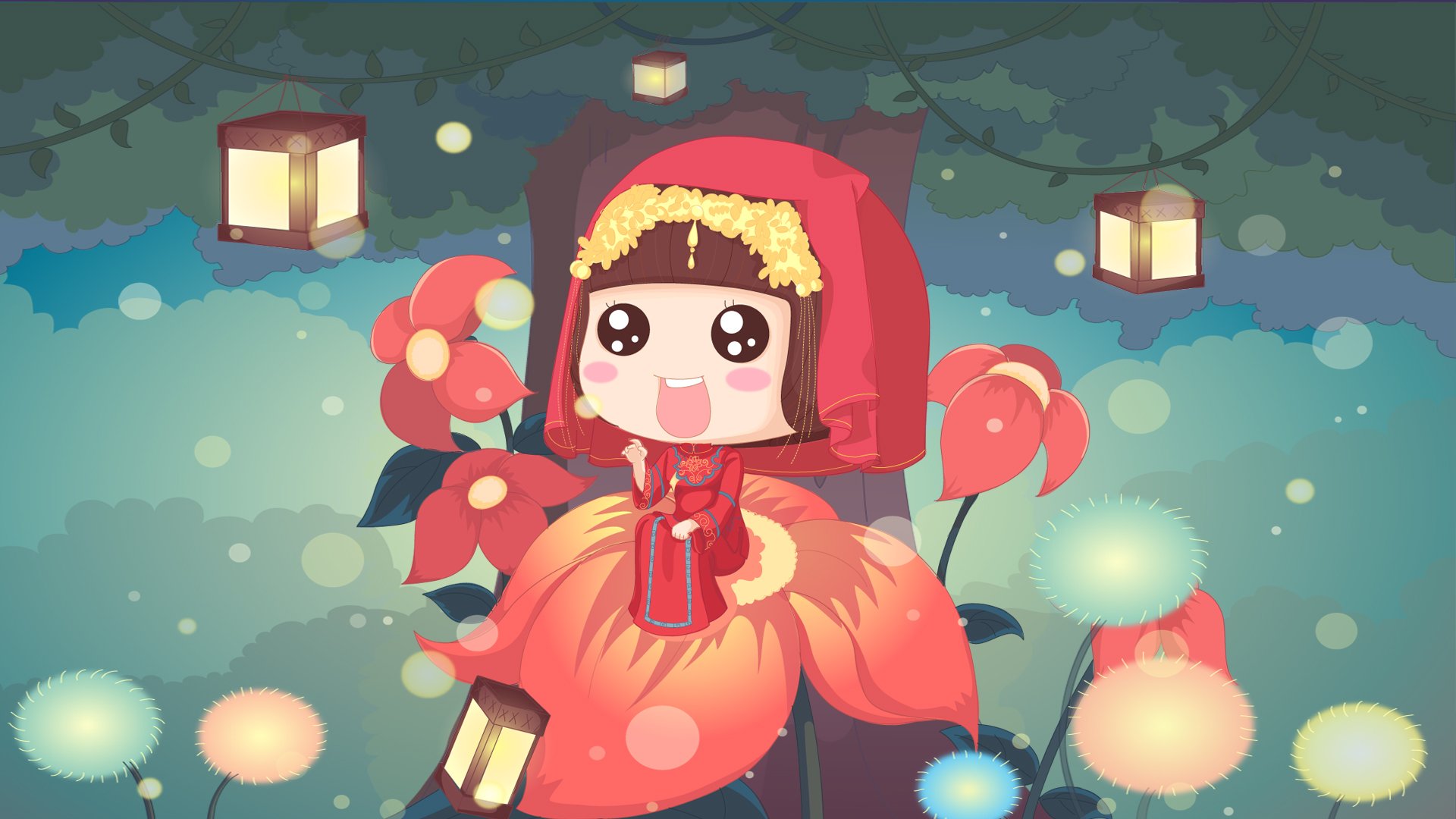 动漫,麦拉风,婚纱系列,儿童桌面专用